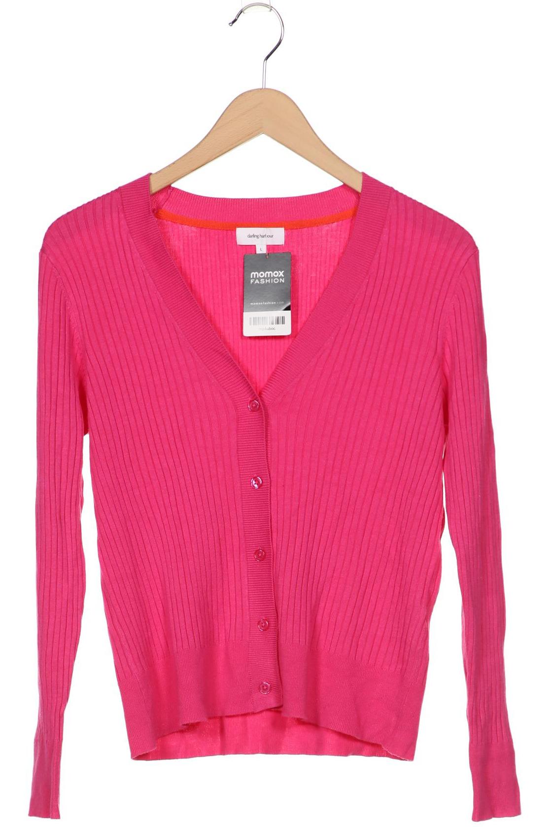 

darling harbour Damen Strickjacke, pink