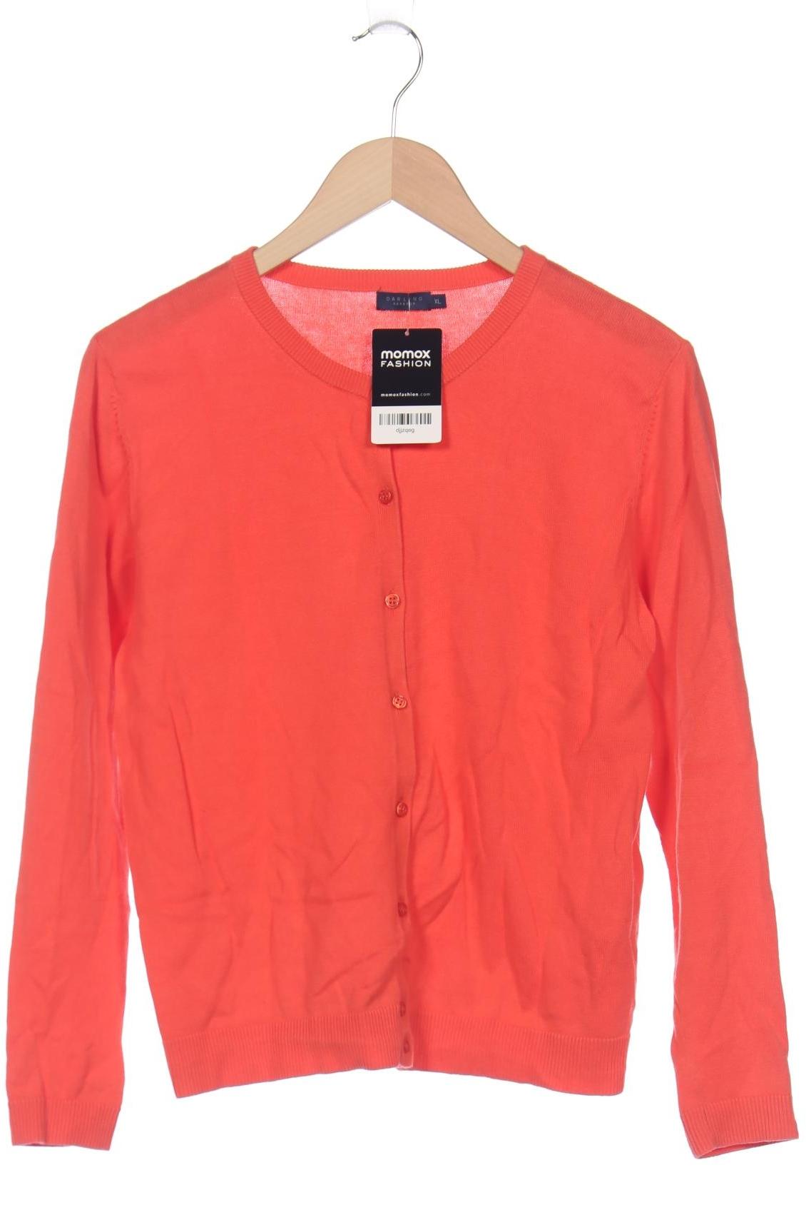

darling harbour Damen Strickjacke, rot, Gr. 44