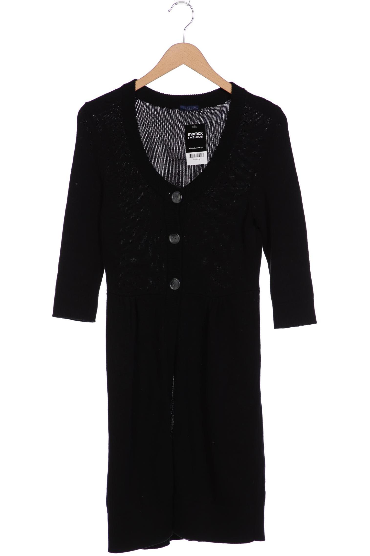 

darling harbour Damen Strickjacke, schwarz, Gr. 36