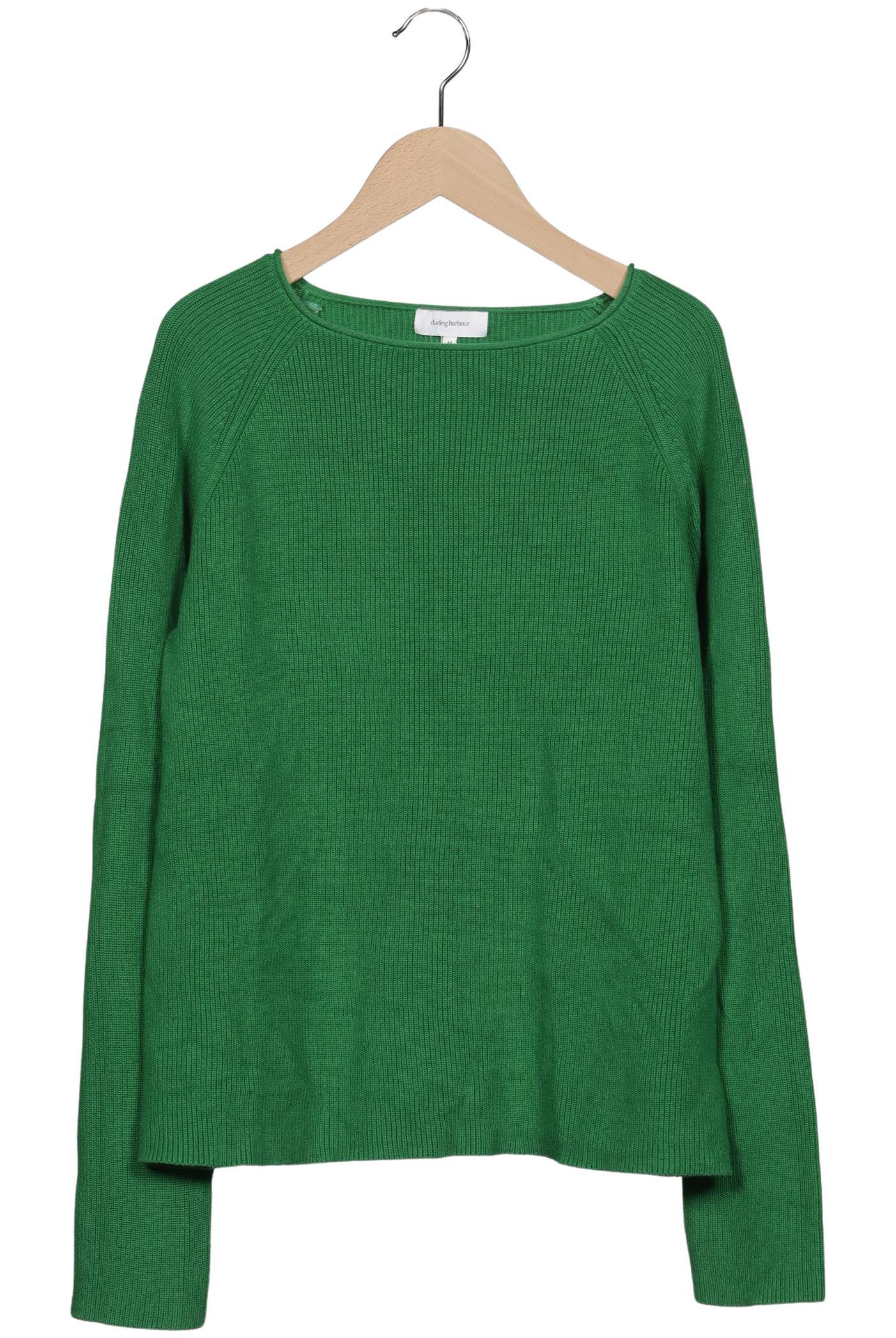 

darling harbour Damen Pullover, grün, Gr. 38
