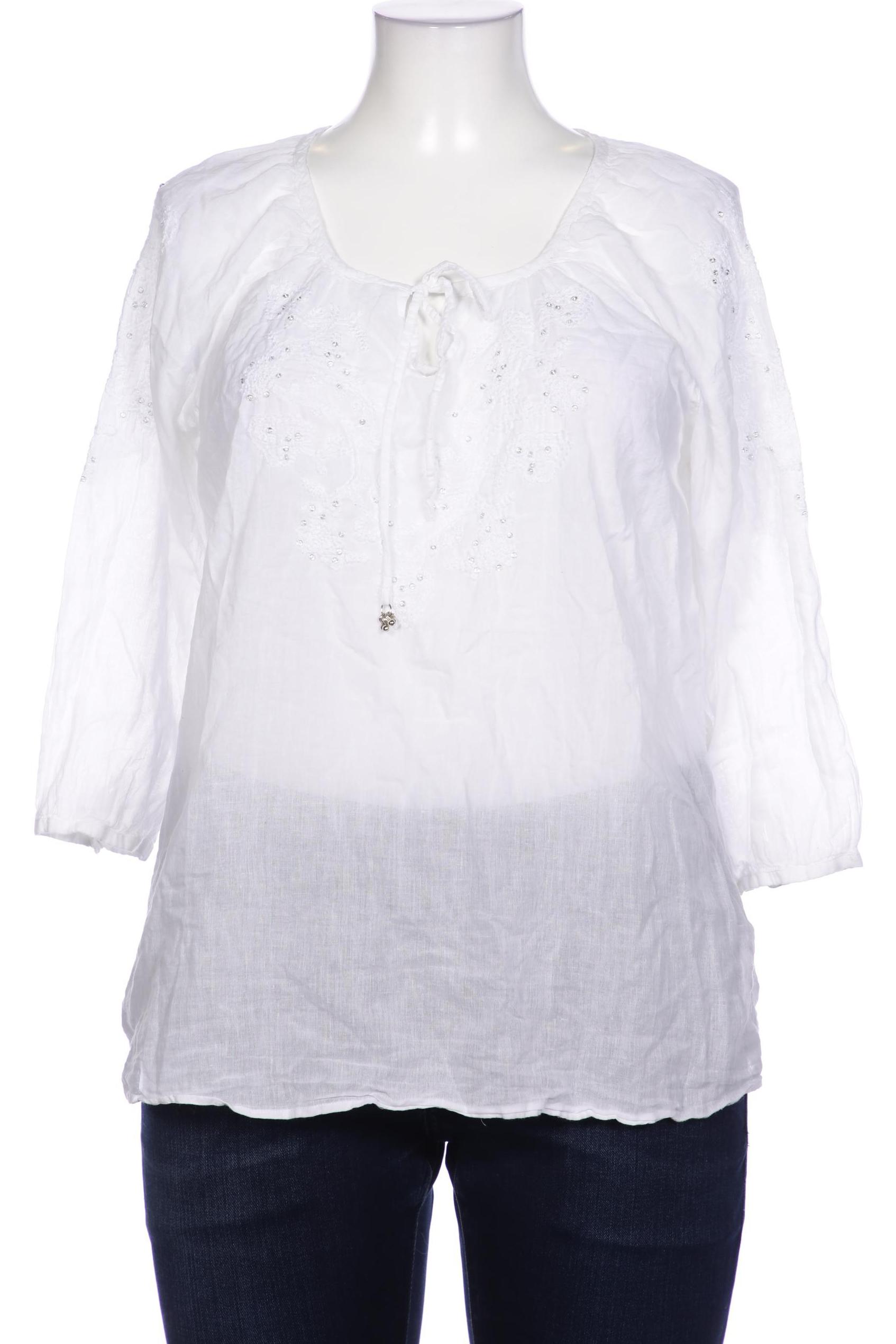 

darling harbour Damen Bluse, weiß