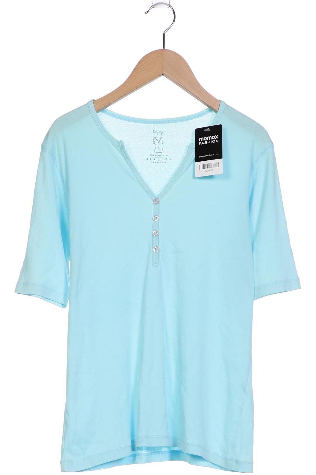 

darling harbour Damen T-Shirt, hellblau, Gr. 38