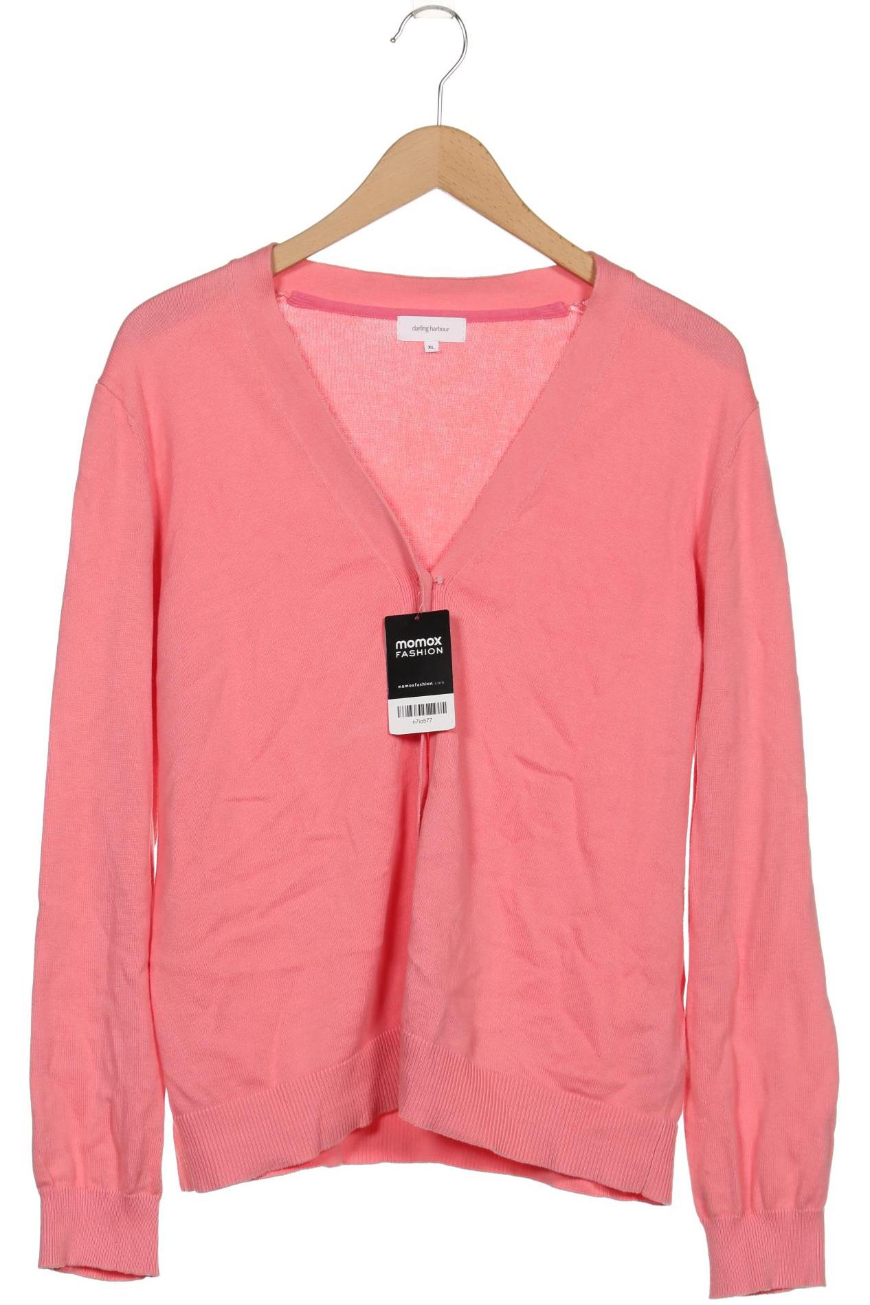 

darling harbour Damen Strickjacke, pink