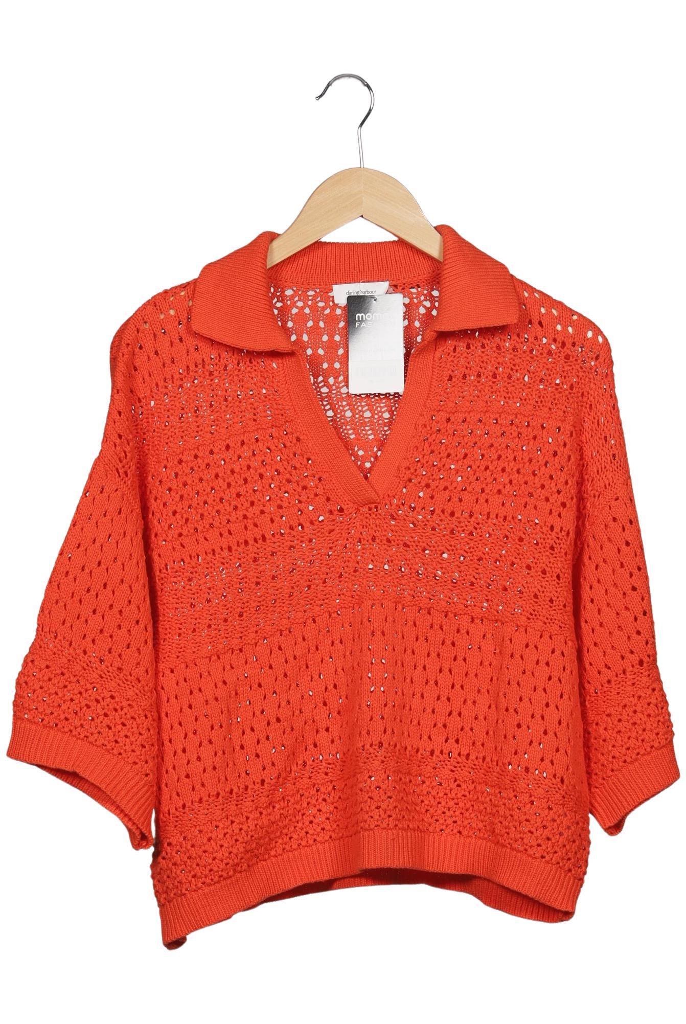 

darling harbour Damen Pullover, orange, Gr. 36