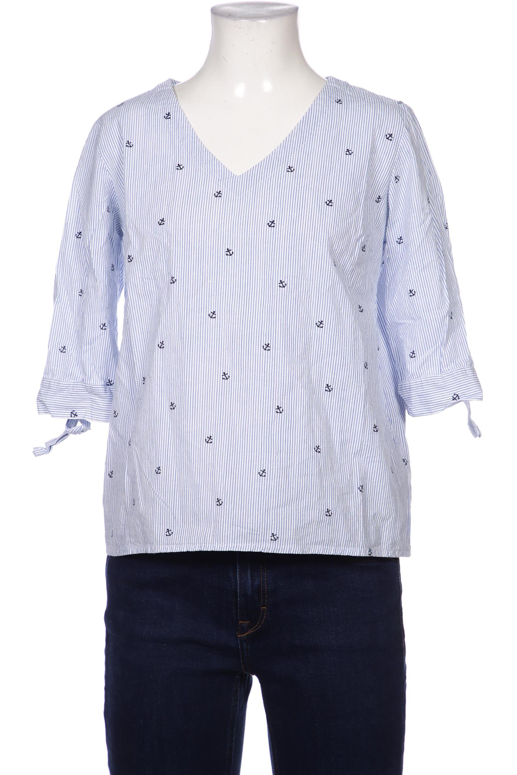 

darling harbour Damen Bluse, blau, Gr. 34