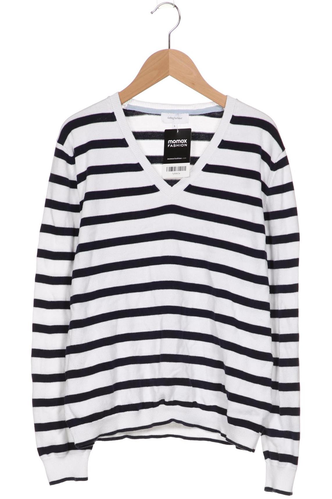 

darling harbour Damen Pullover, weiß