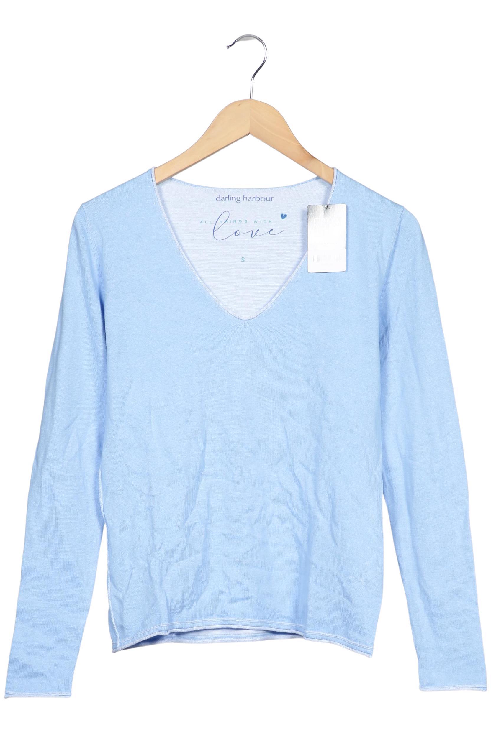 

darling harbour Damen Pullover, hellblau, Gr. 36