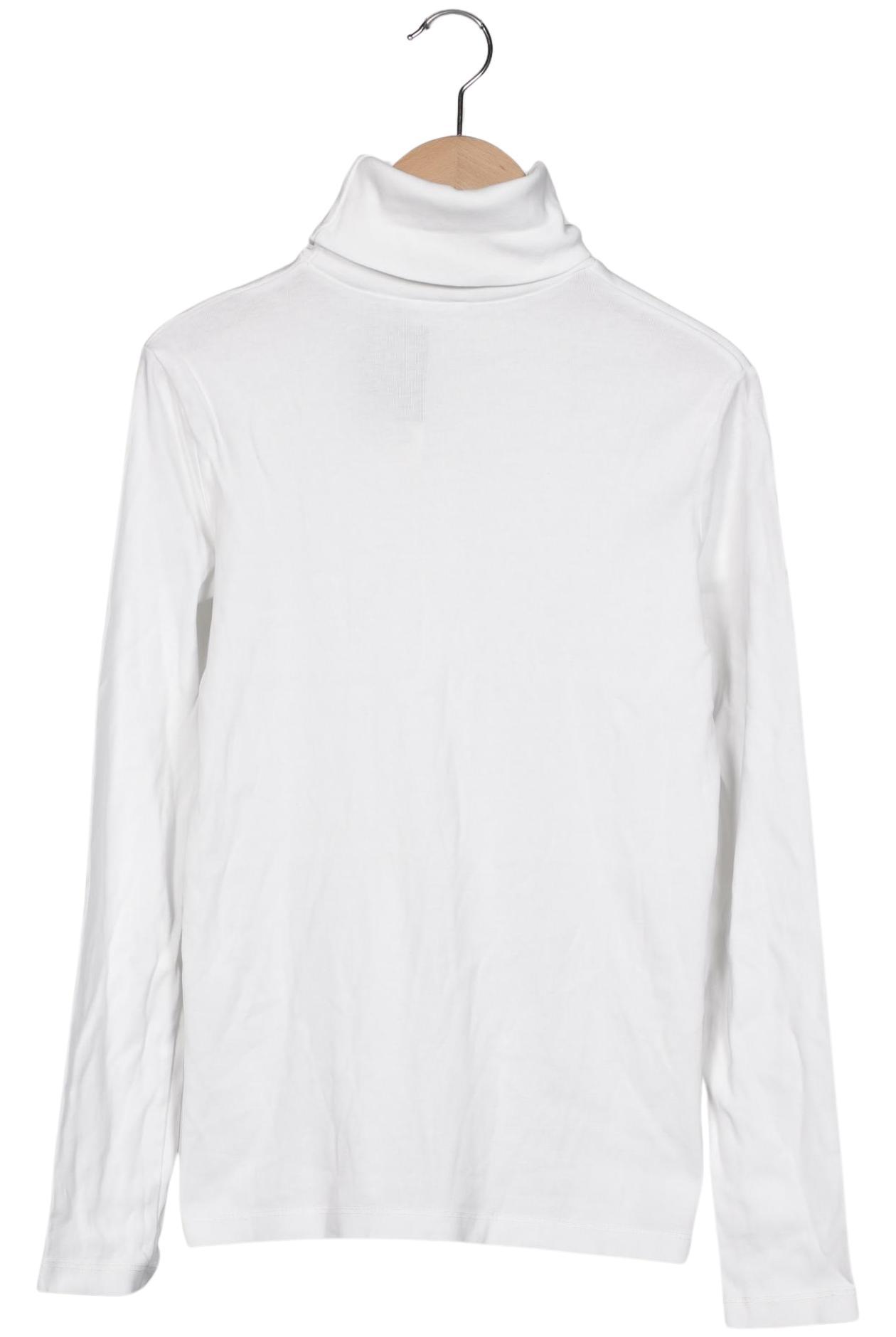 

darling harbour Damen Langarmshirt, weiß, Gr. 38