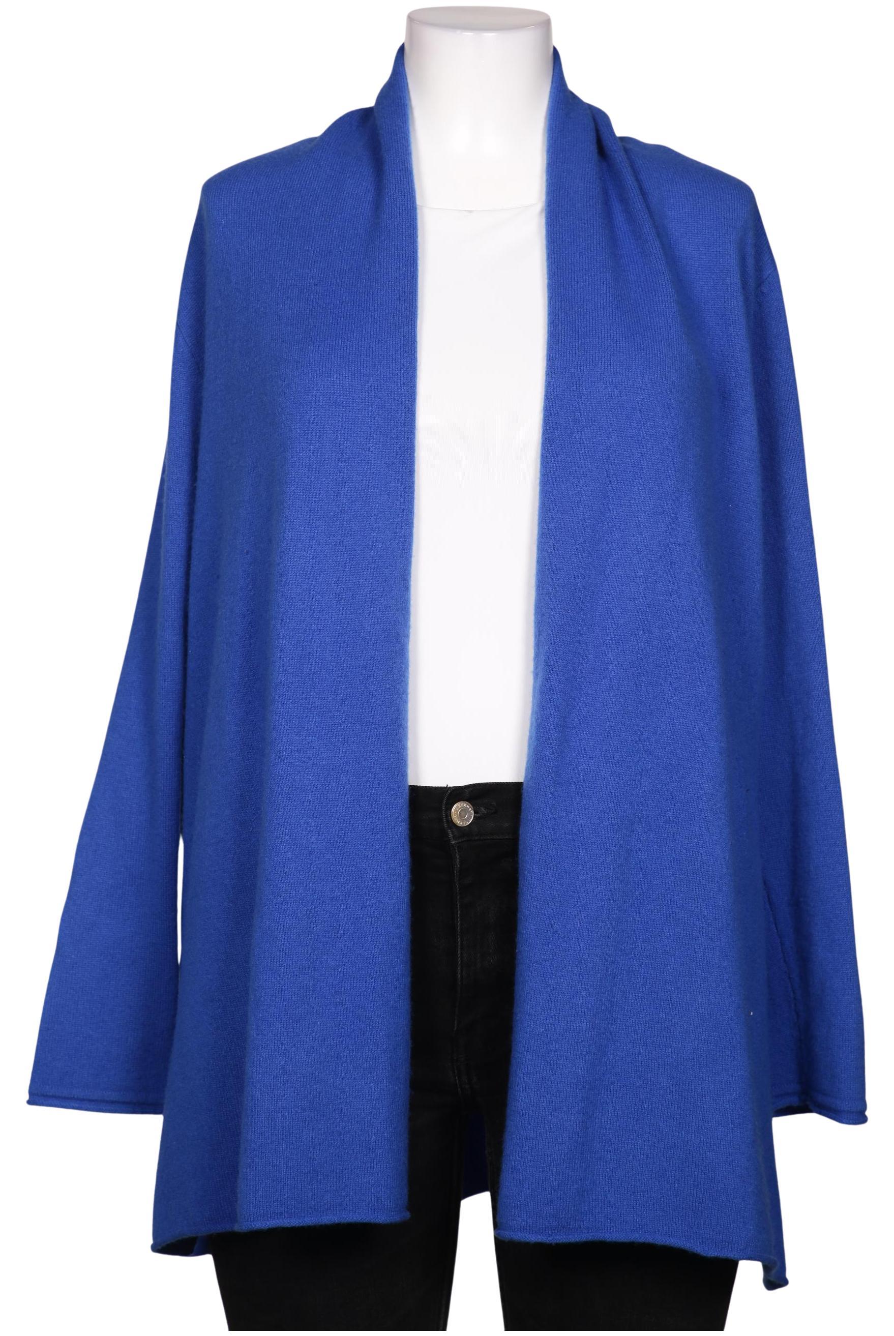 

darling harbour Damen Strickjacke, blau, Gr. 46