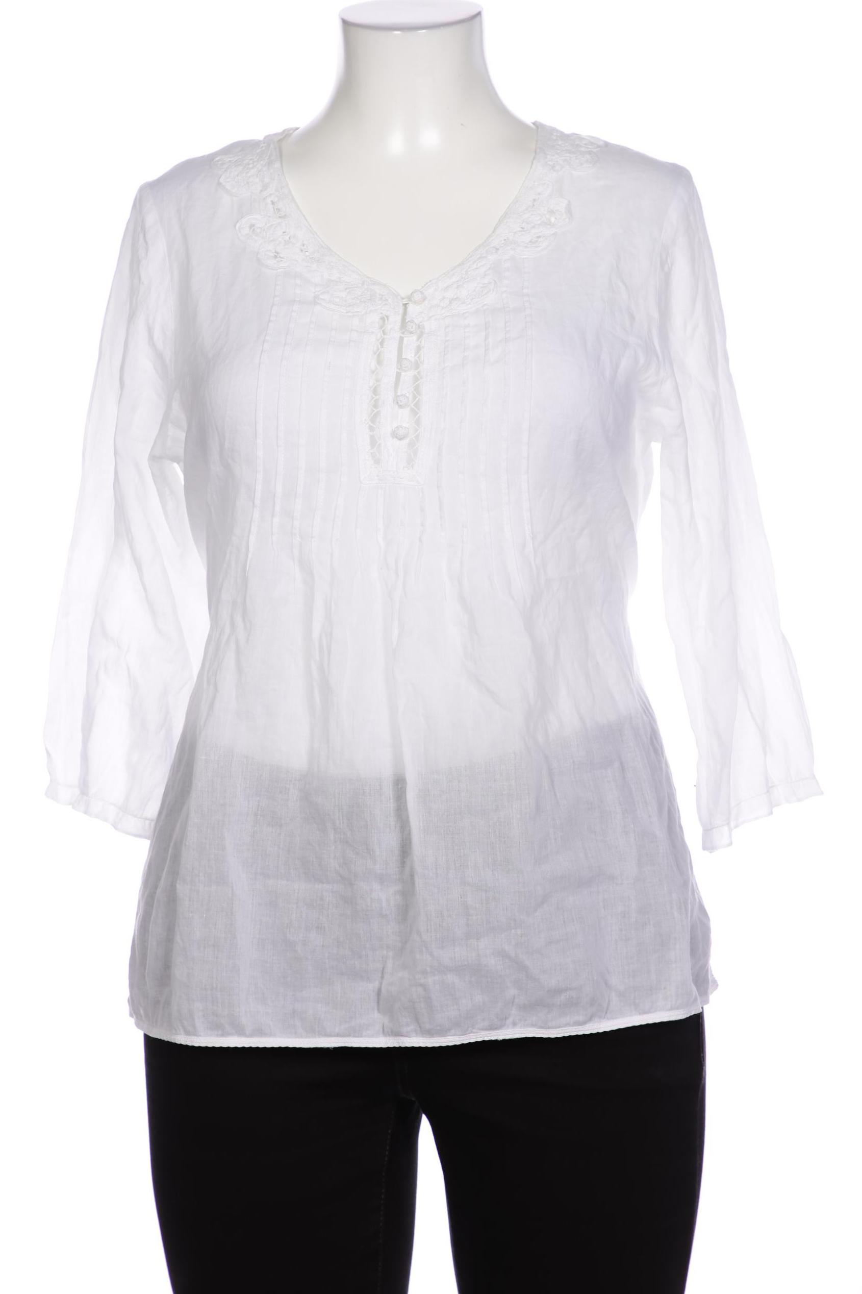 

darling harbour Damen Bluse, weiß, Gr. 44