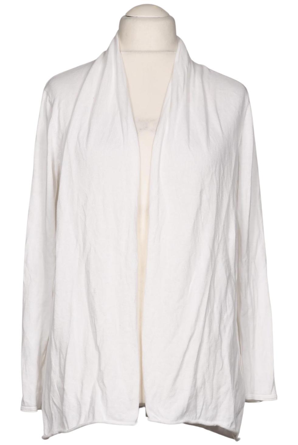 

darling harbour Damen Strickjacke, weiß, Gr. 42