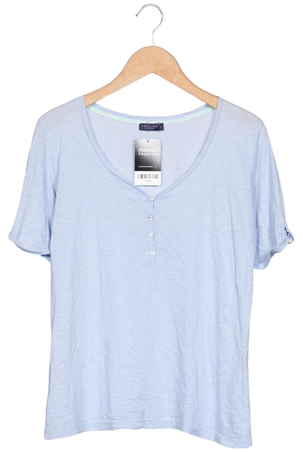 

darling harbour Damen T-Shirt, hellblau, Gr. 42