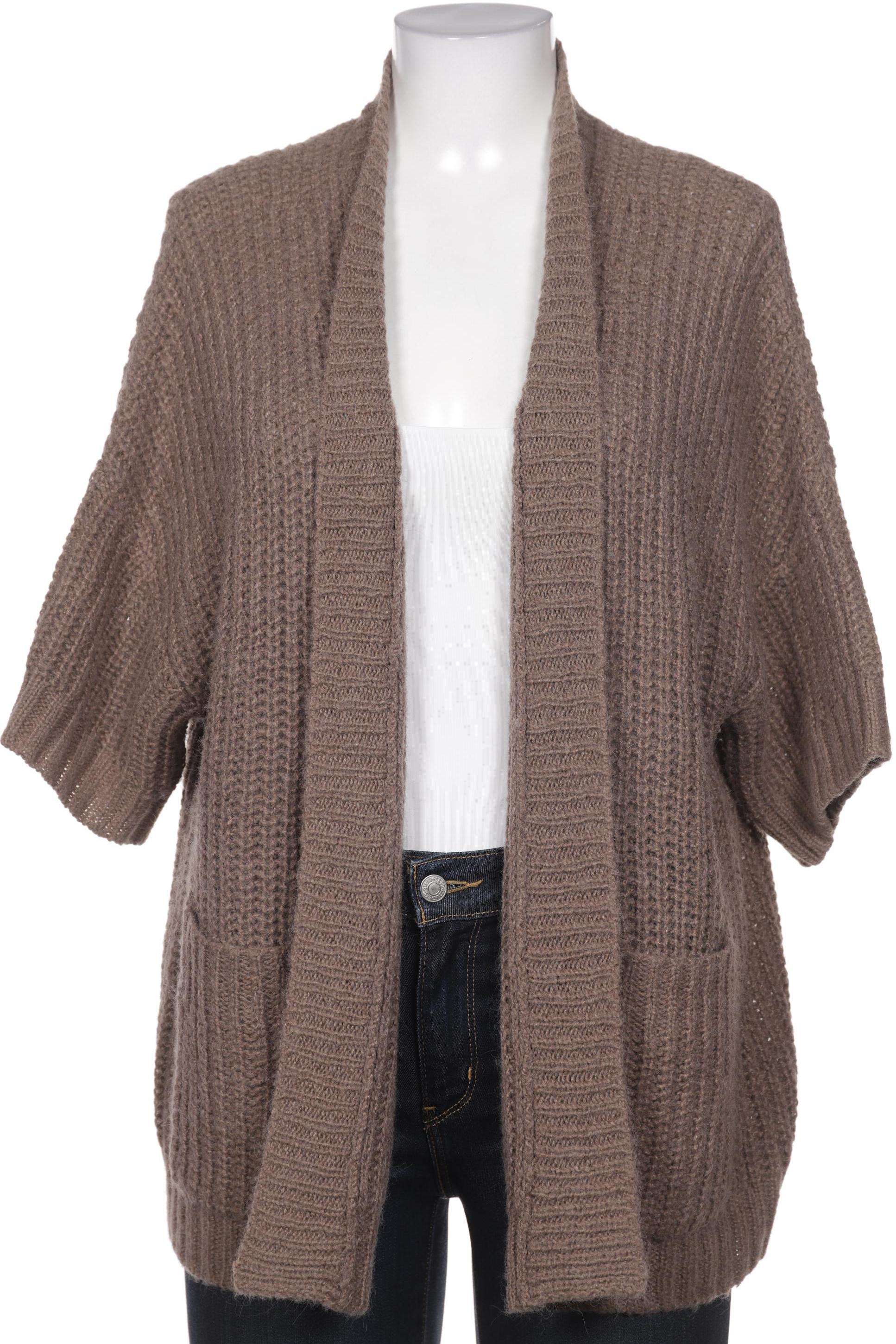 

darling harbour Damen Strickjacke, braun, Gr. 36