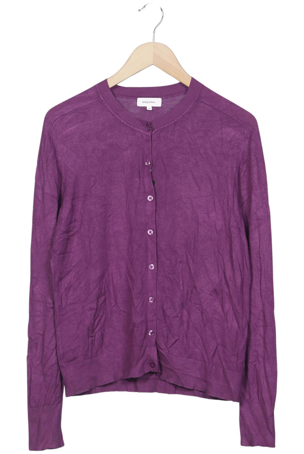 

darling harbour Damen Strickjacke, flieder, Gr. 38