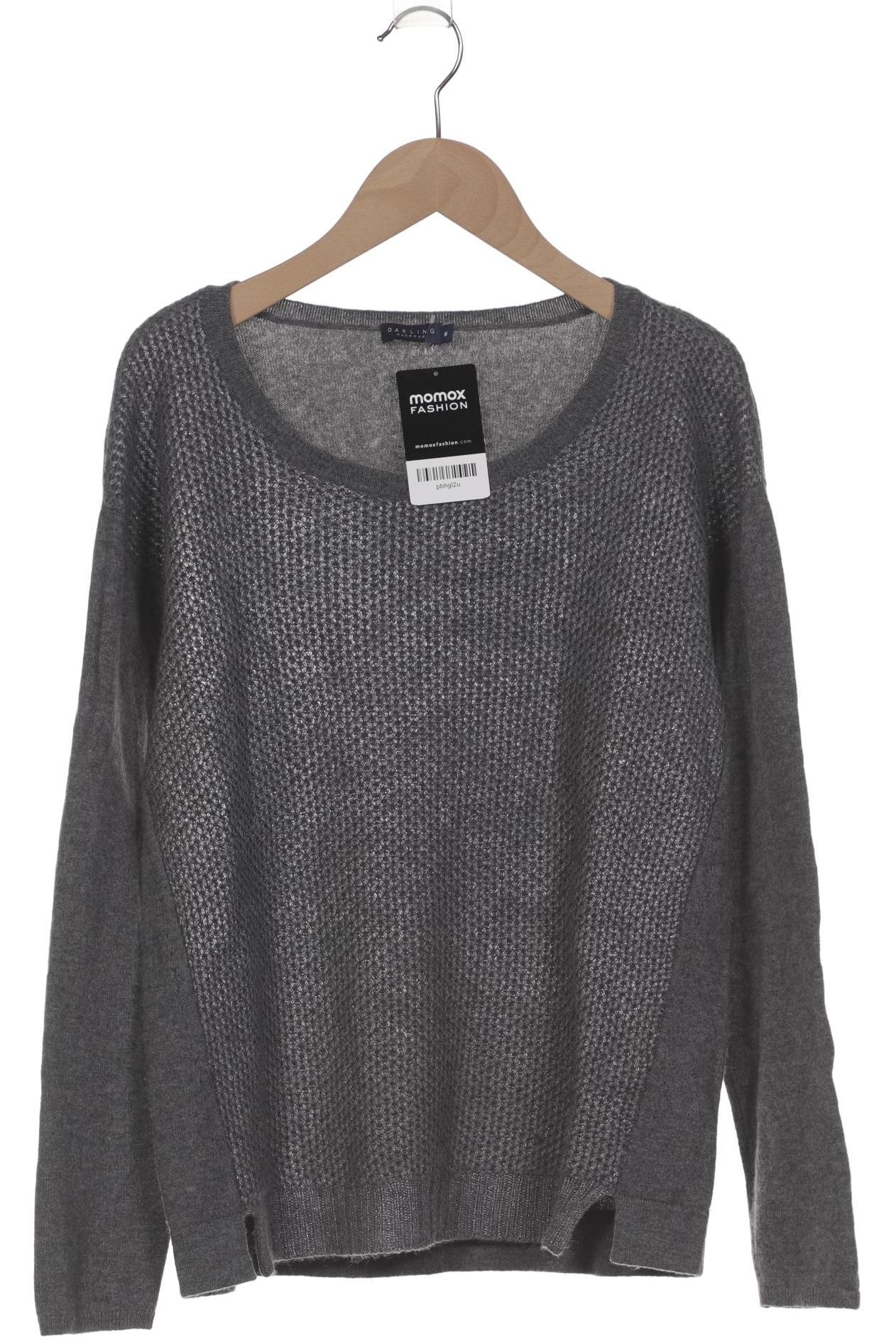 

darling harbour Damen Pullover, grau, Gr. 38