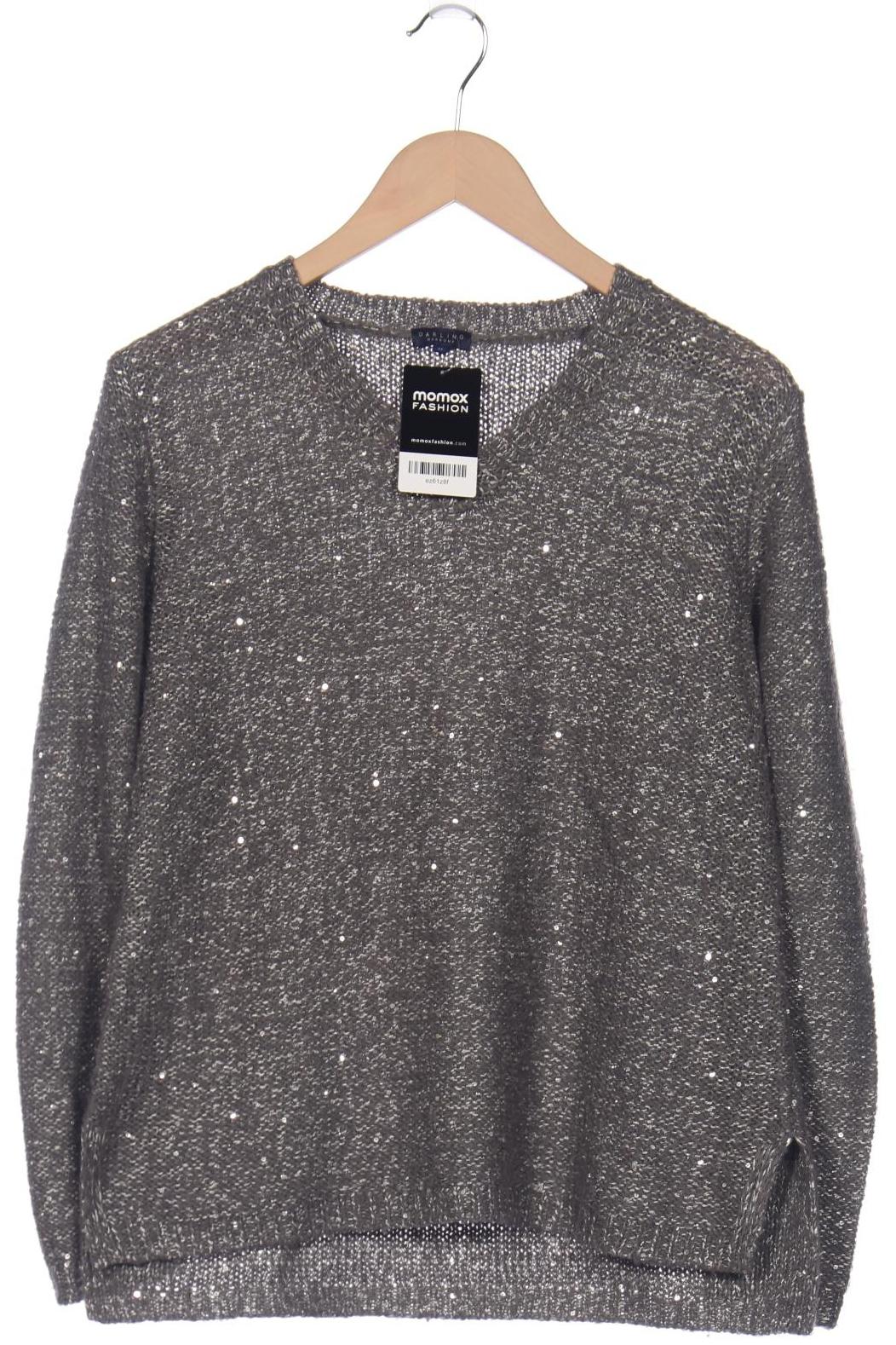 

darling harbour Damen Pullover, grau, Gr. 38