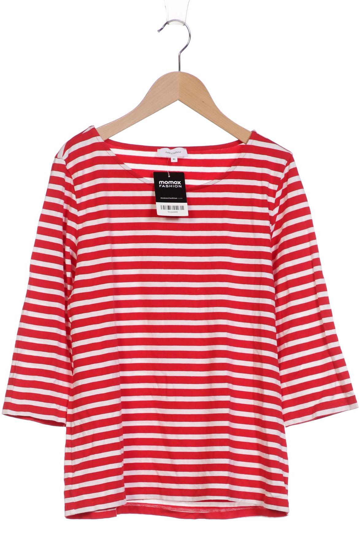 

darling harbour Damen Langarmshirt, rot, Gr. 44