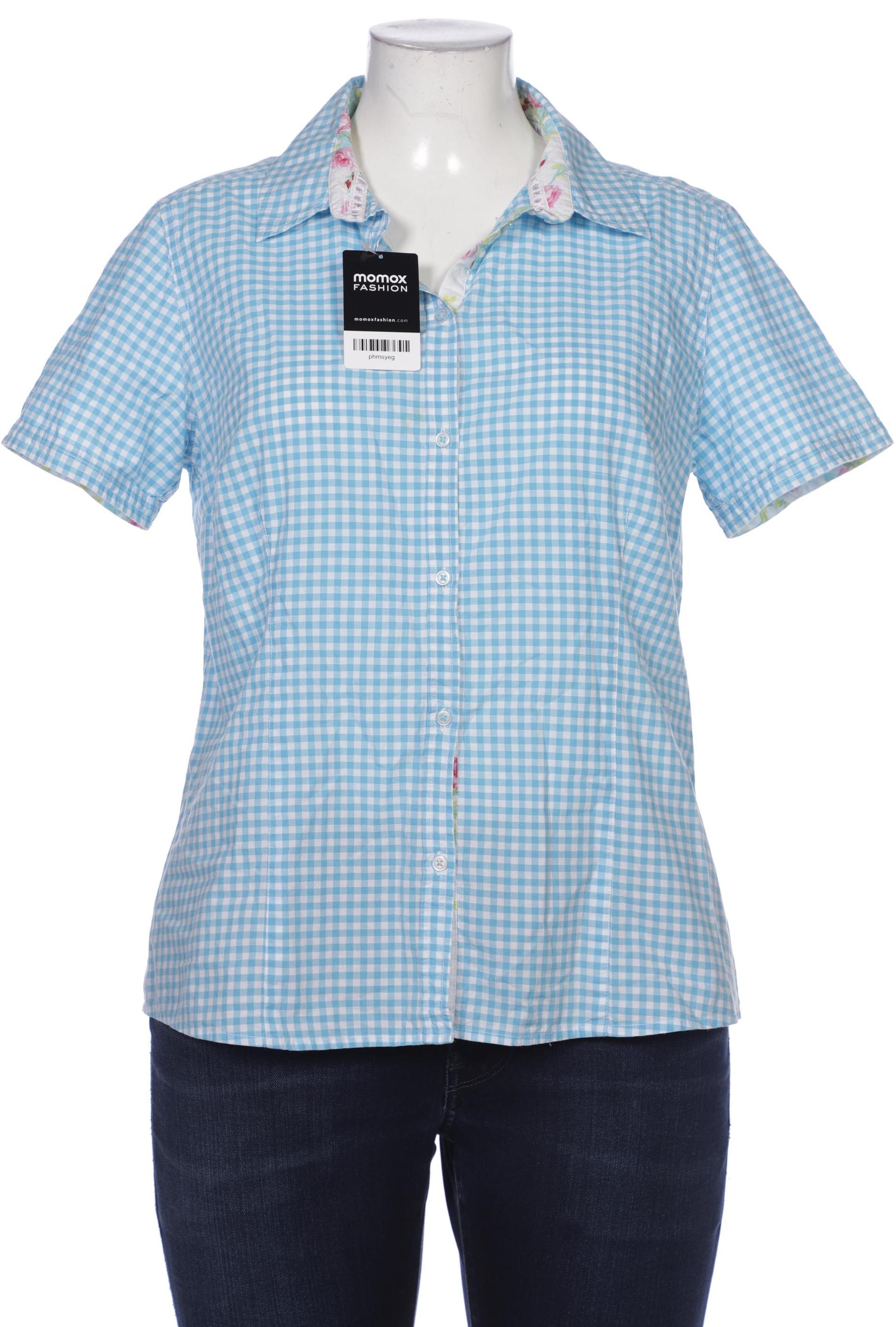 

darling harbour Damen Bluse, hellblau, Gr. 42