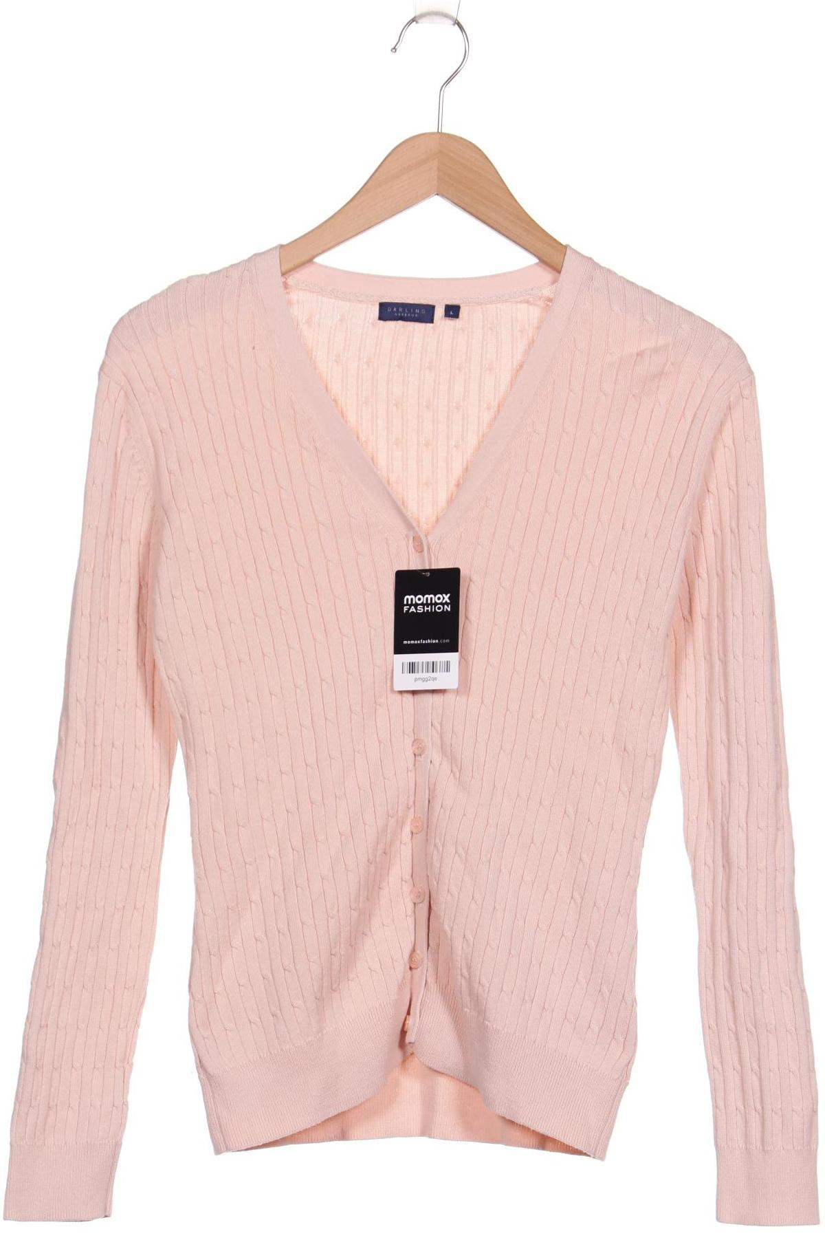 

darling harbour Damen Strickjacke, pink