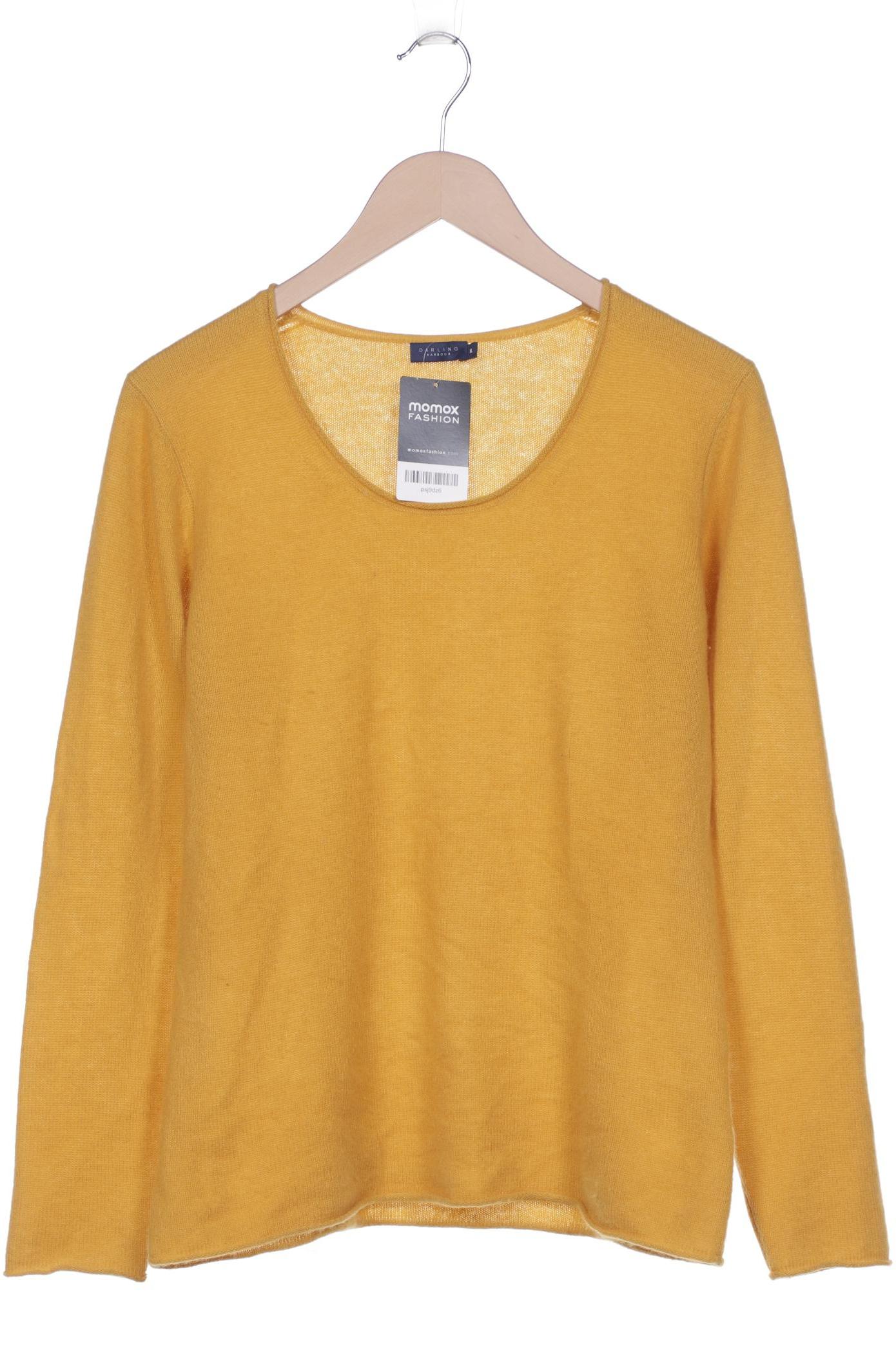 

darling harbour Damen Pullover, gelb