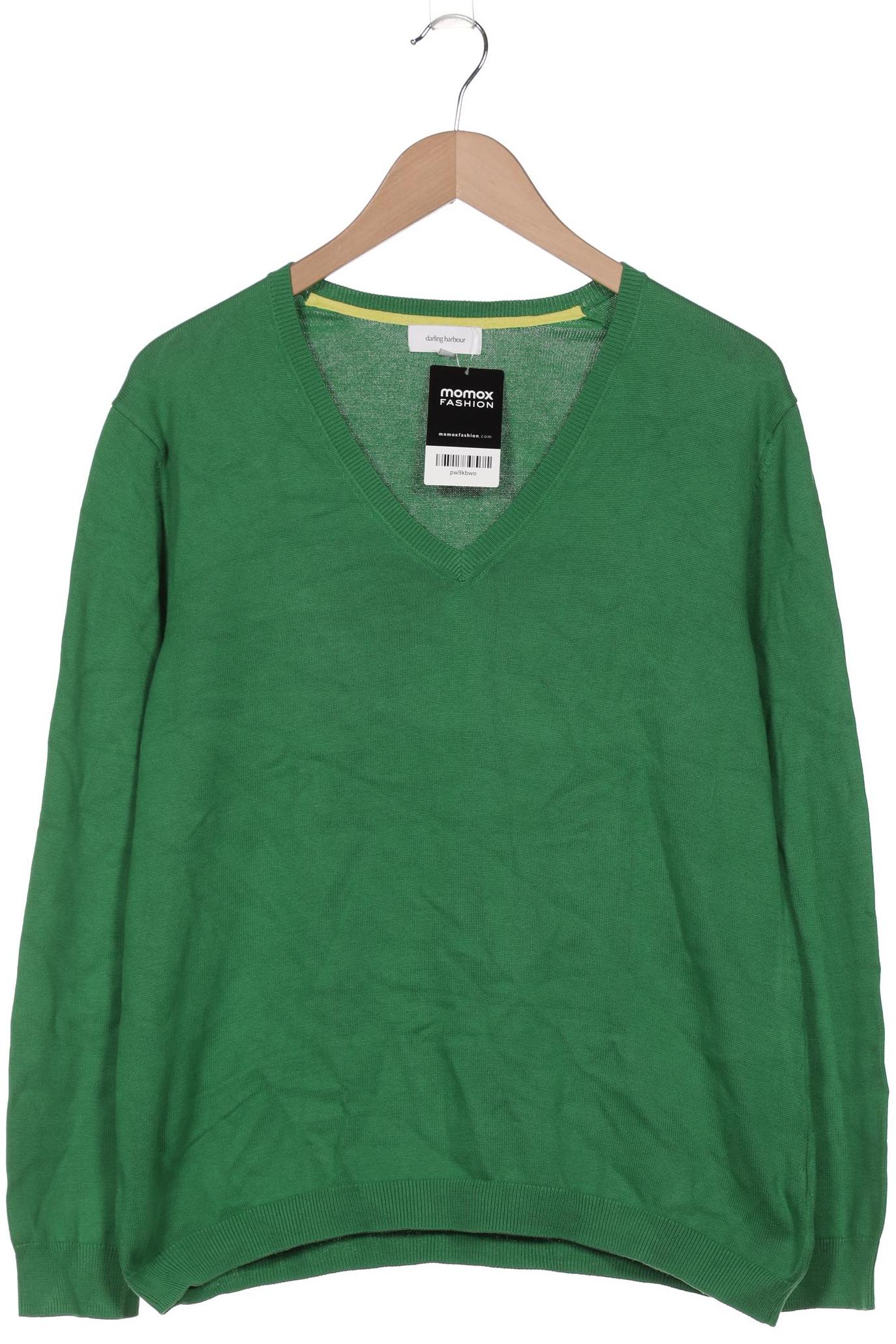 

darling harbour Damen Pullover, grün, Gr. 46