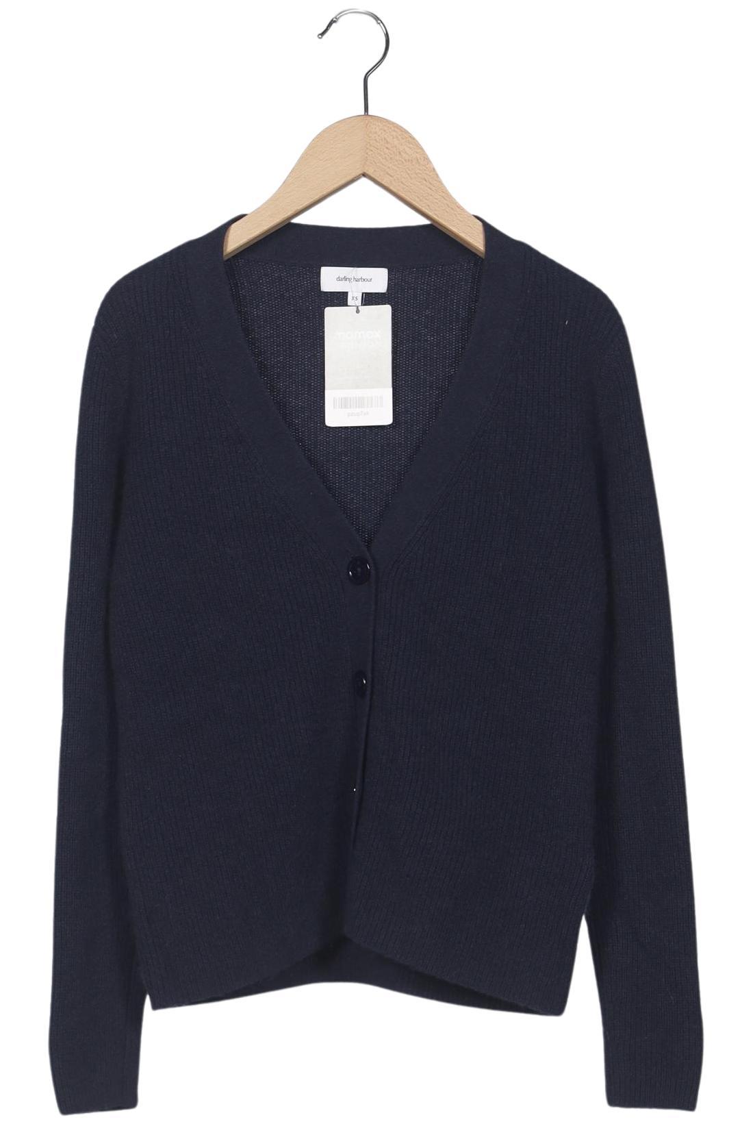 

darling harbour Damen Strickjacke, marineblau, Gr. 34