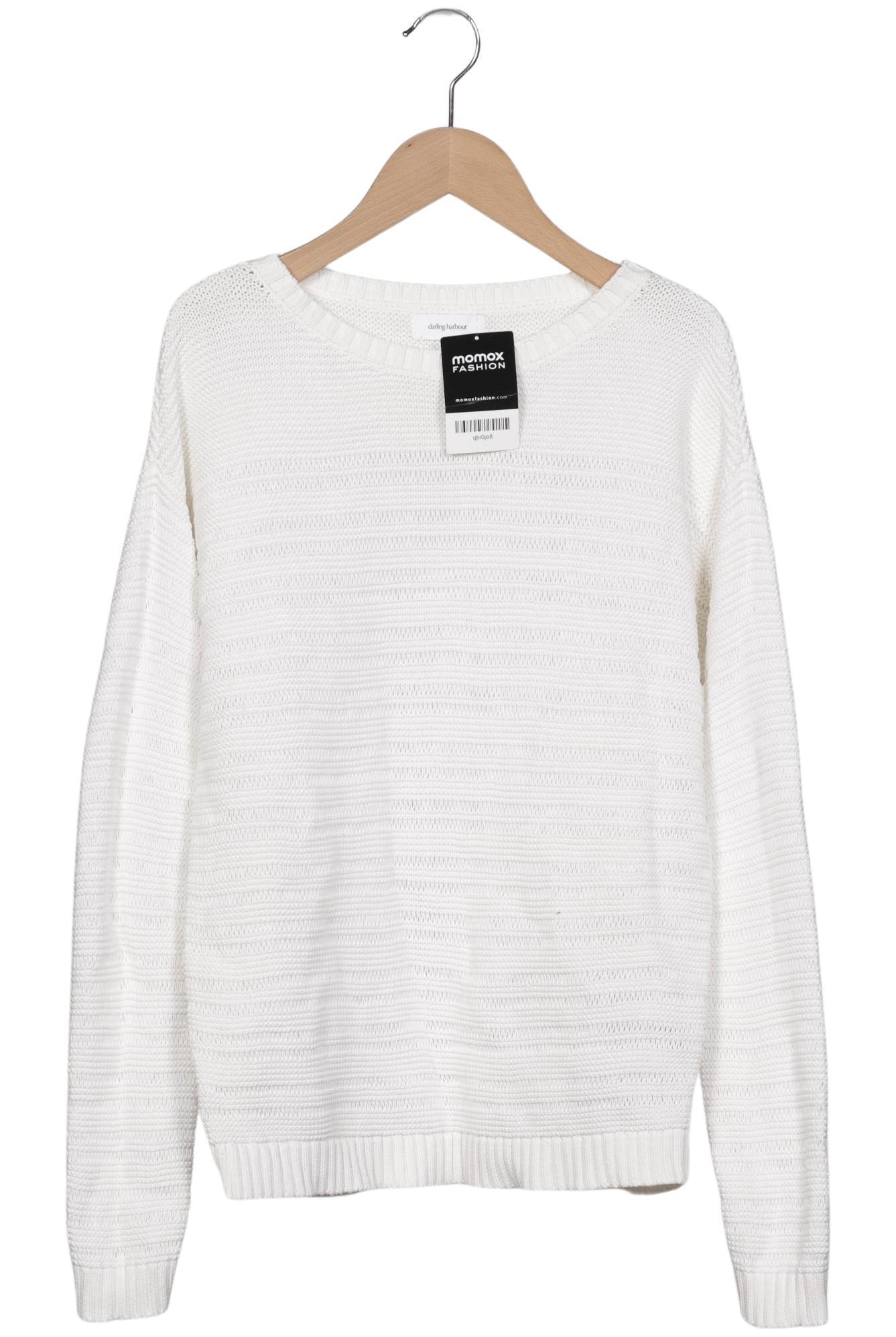 

darling harbour Damen Pullover, weiß, Gr. 36