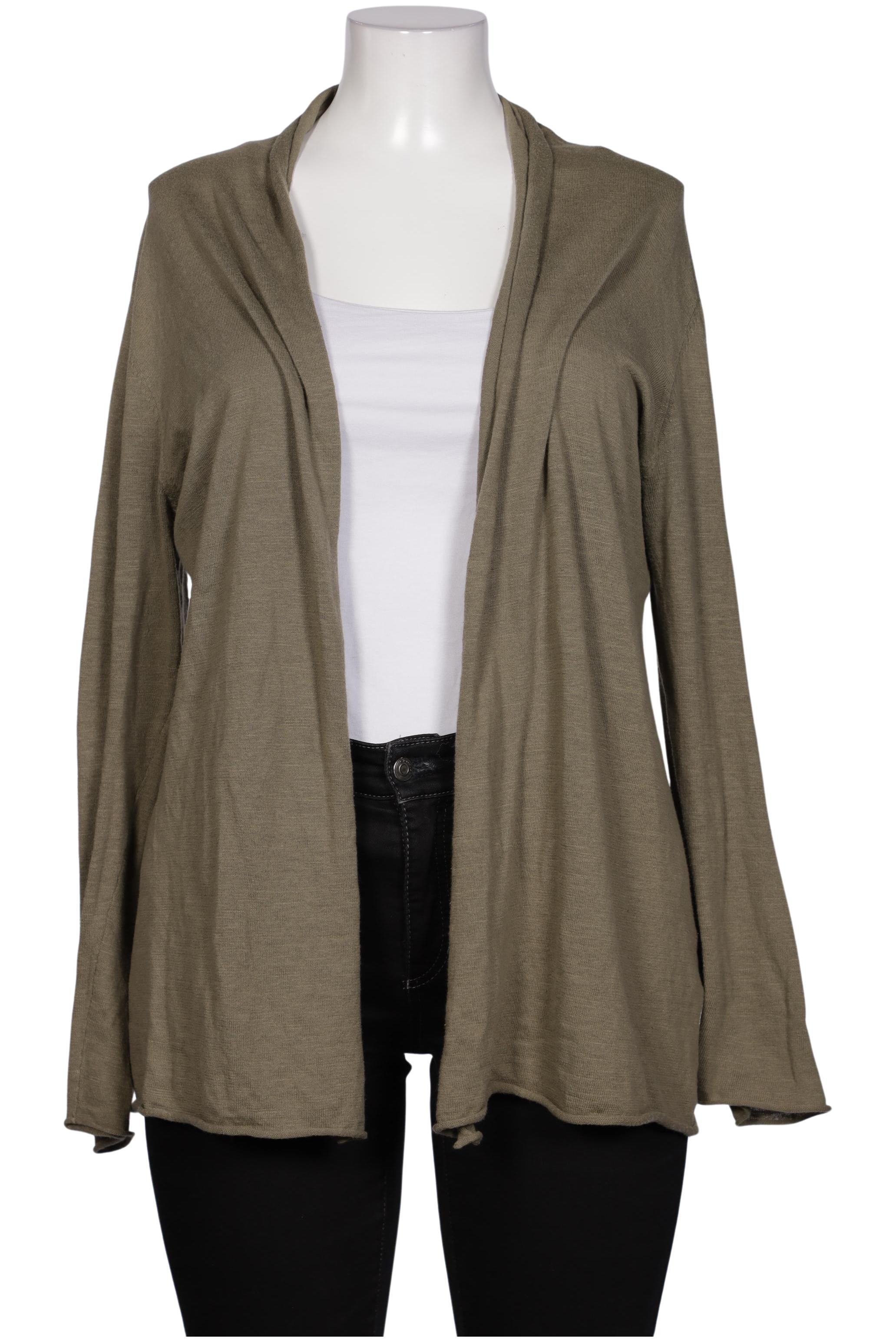 

darling harbour Damen Strickjacke, grün, Gr. 44