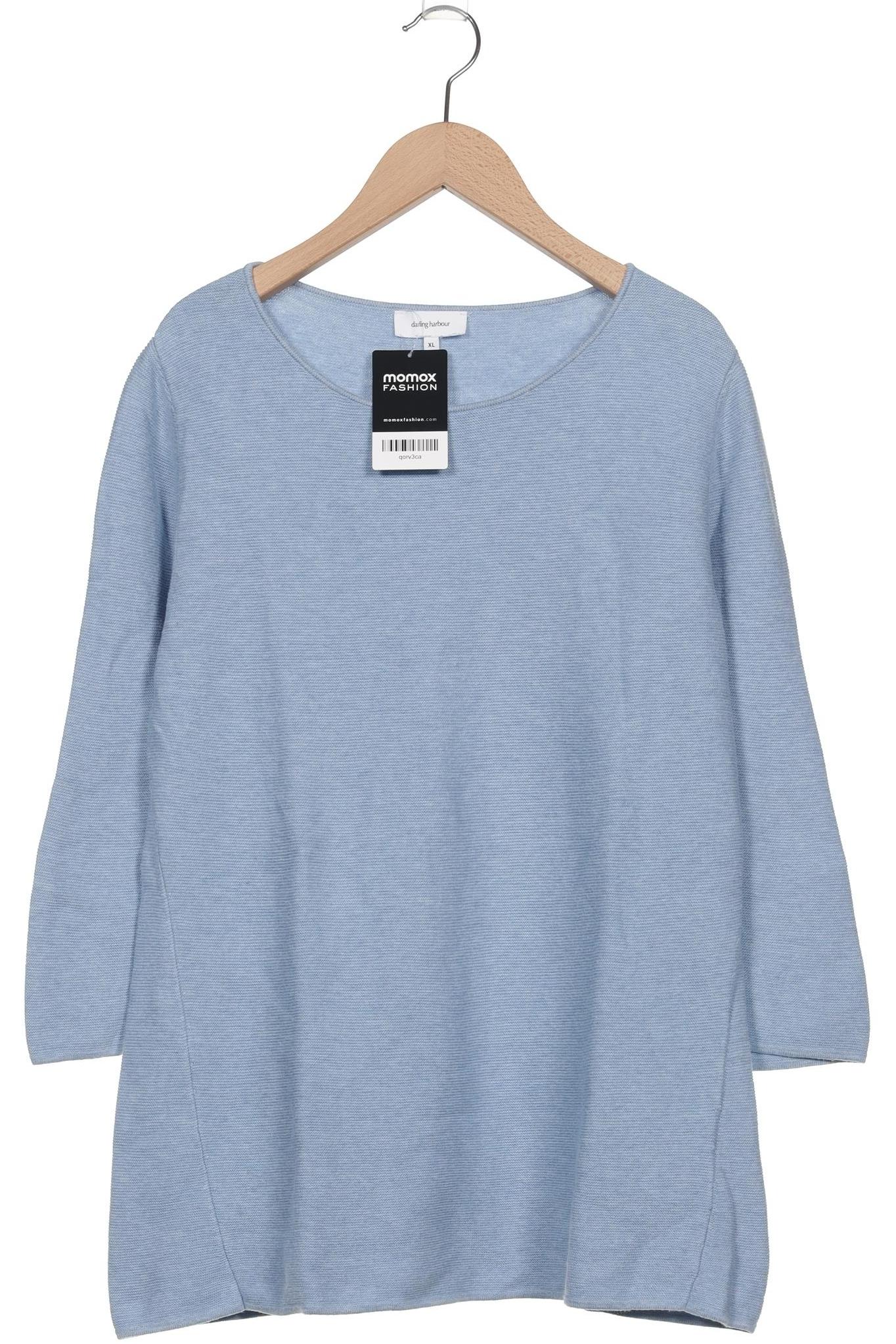 

darling harbour Damen Pullover, blau, Gr. 44