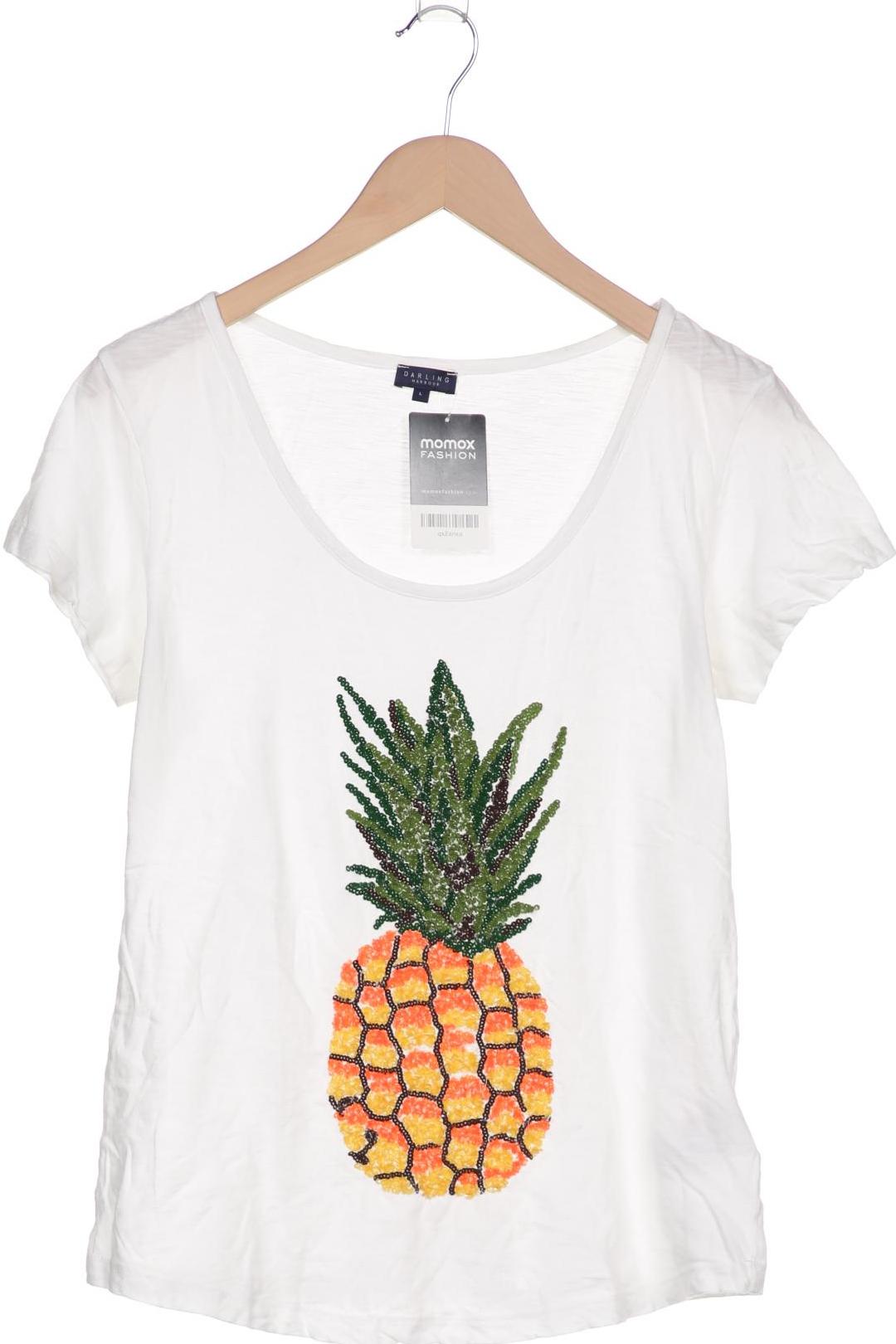 

darling harbour Damen T-Shirt, weiß