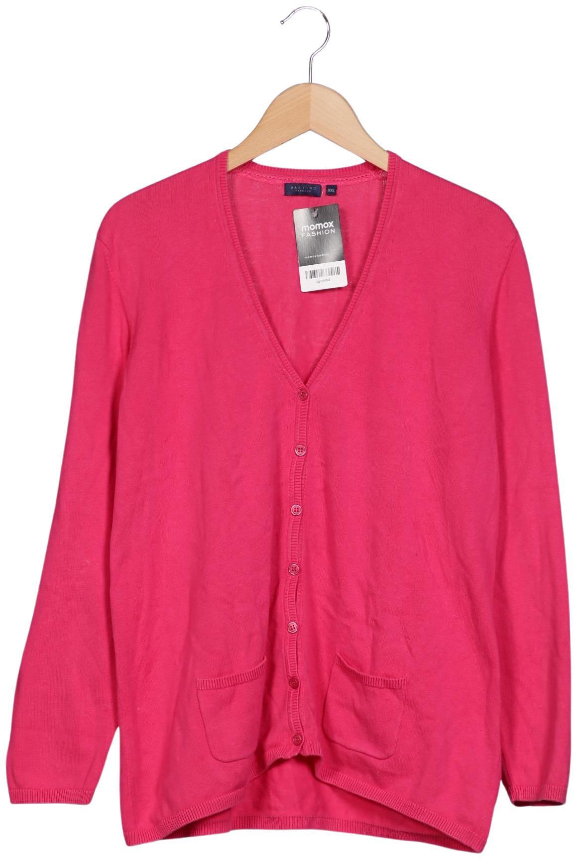 

darling harbour Damen Strickjacke, pink, Gr. 46