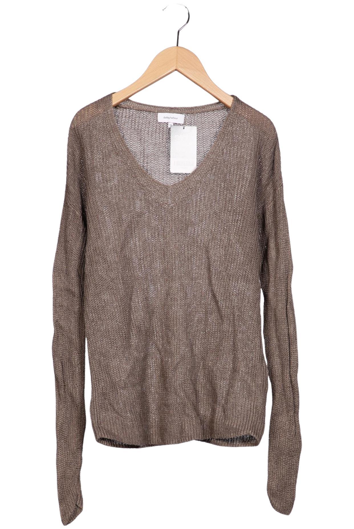 

darling harbour Damen Pullover, braun, Gr. 34