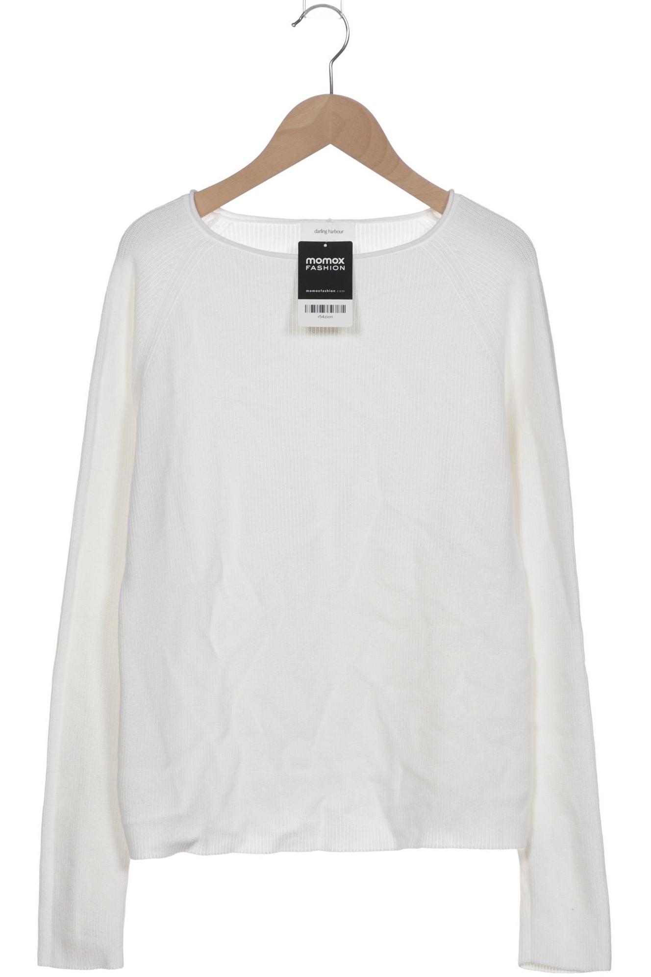 

darling harbour Damen Pullover, weiß, Gr. 36