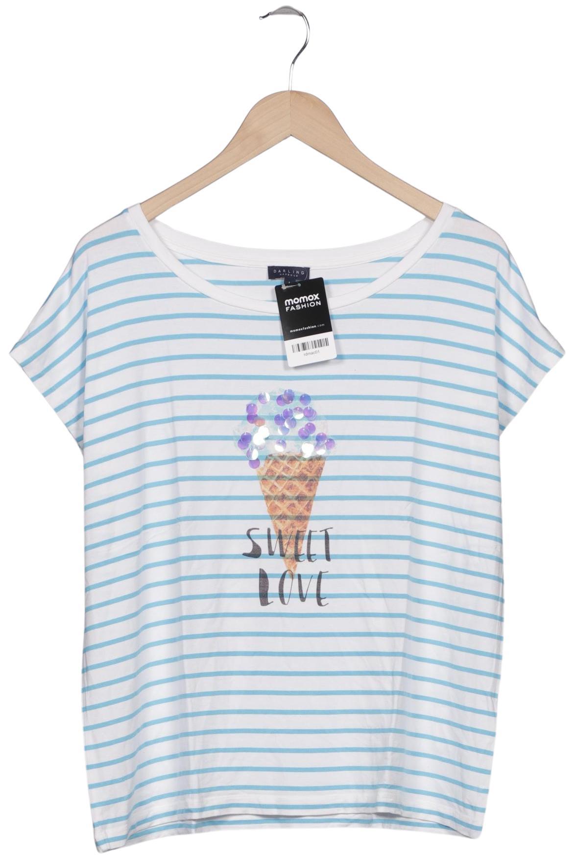 

darling harbour Damen T-Shirt, weiß, Gr. 42