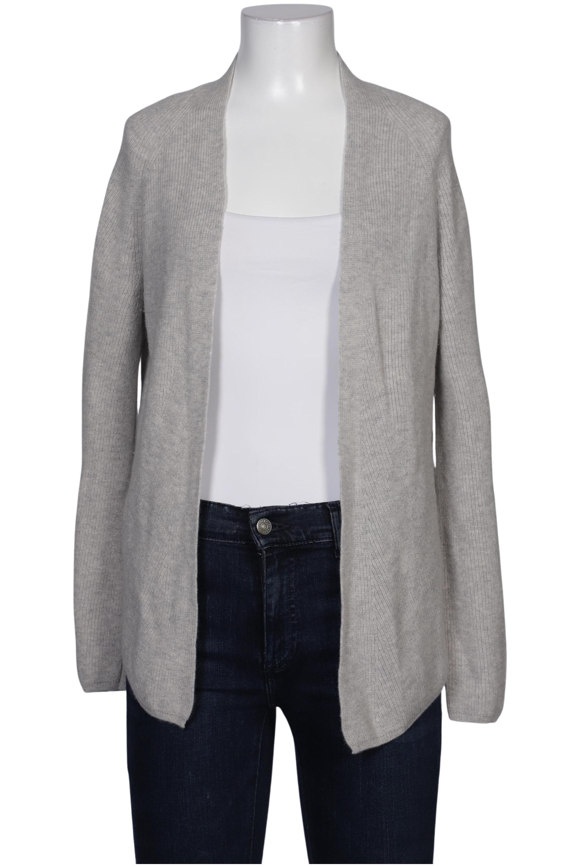 

darling harbour Damen Strickjacke, grau, Gr. 36