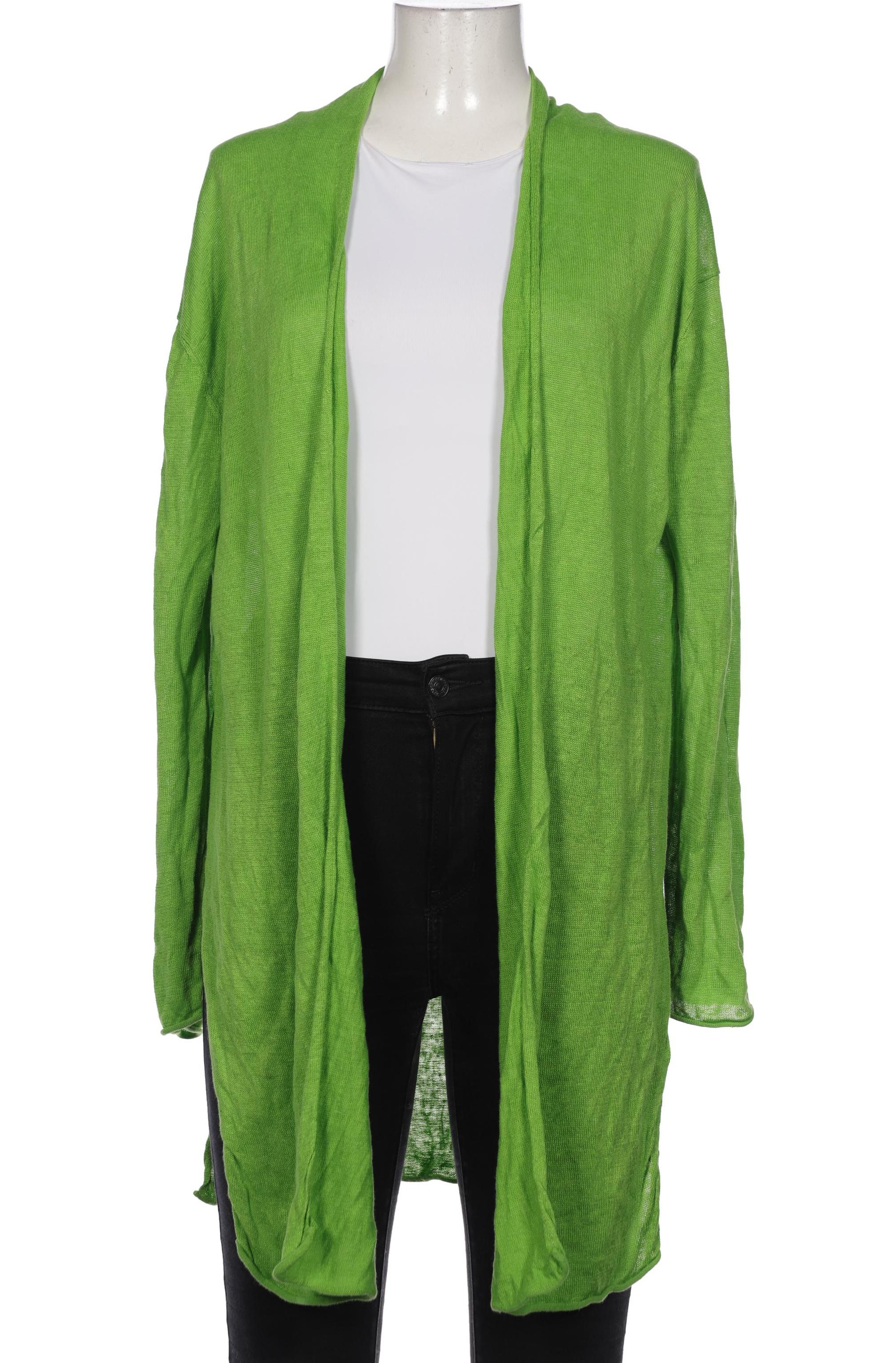 

darling harbour Damen Strickjacke, grün, Gr. 38