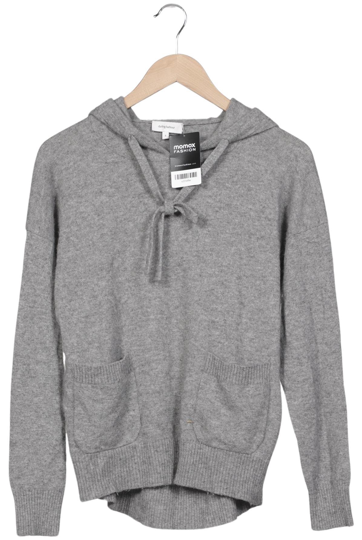 

darling harbour Damen Kapuzenpullover, grau, Gr. 36