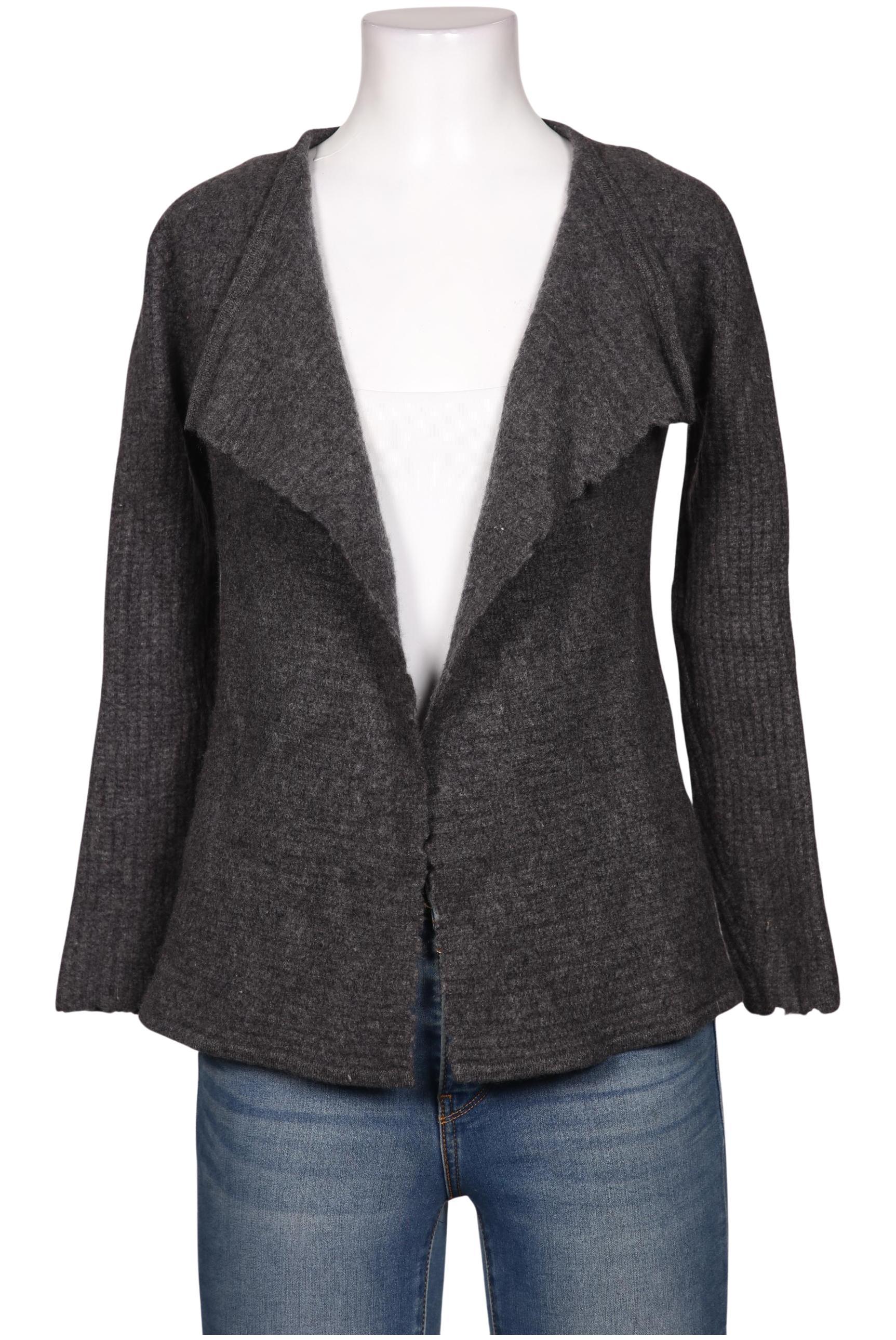 

darling harbour Damen Strickjacke, grau, Gr. 38