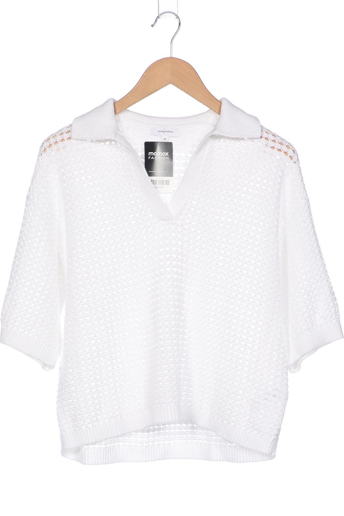 

darling harbour Damen Pullover, weiß, Gr. 38