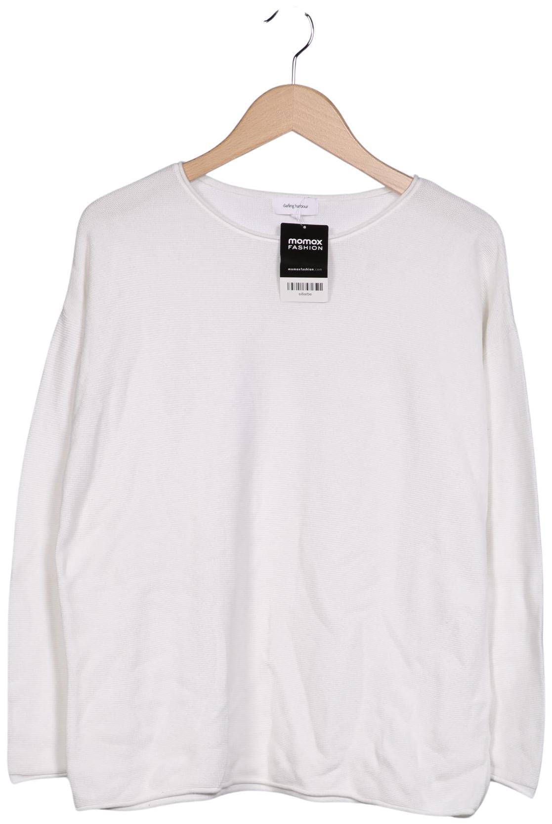 

darling harbour Damen Pullover, weiß, Gr. 42