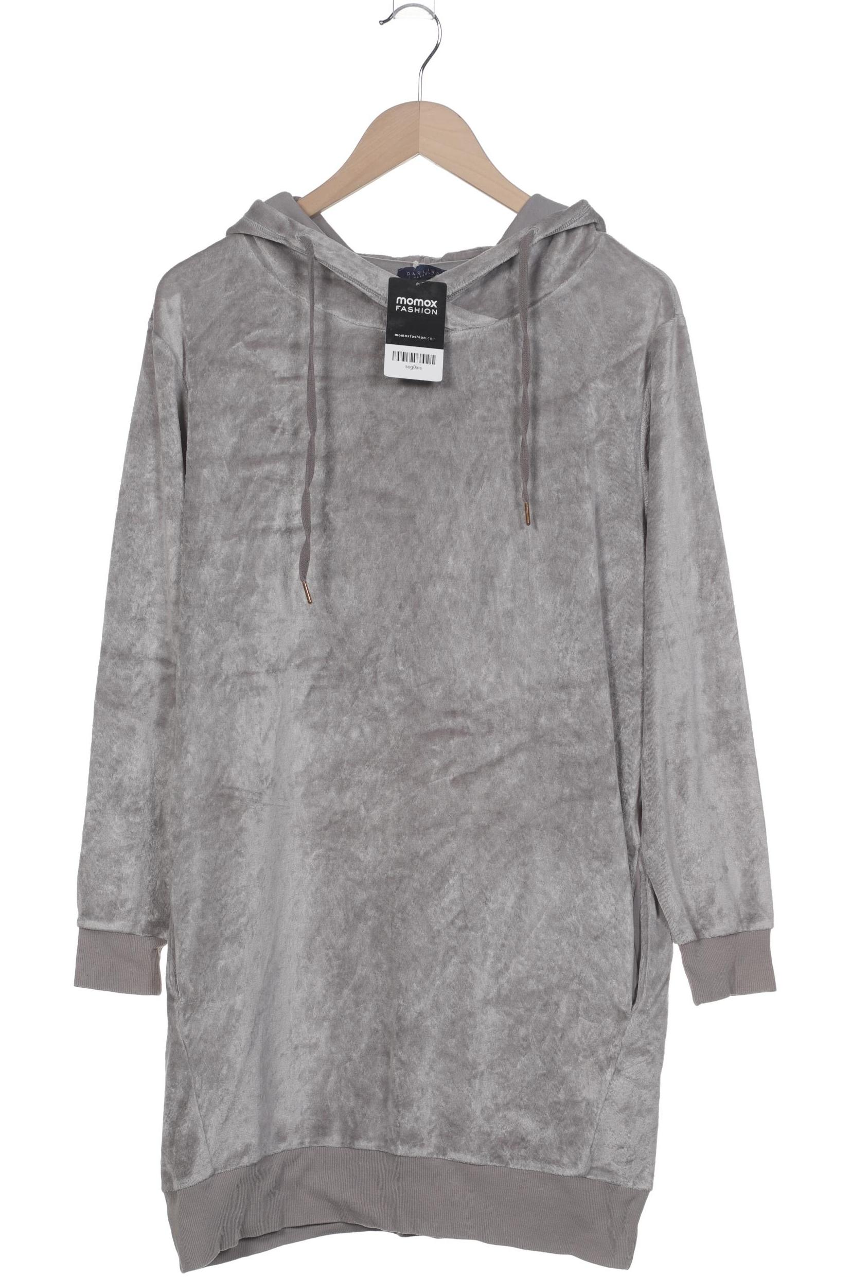 

darling harbour Damen Kapuzenpullover, grau, Gr. 42