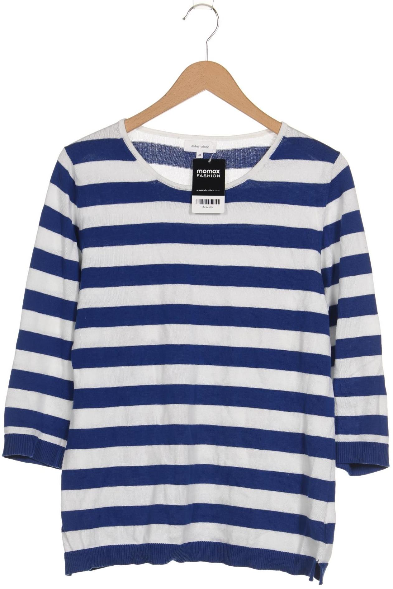 

darling harbour Damen Pullover, blau, Gr. 44