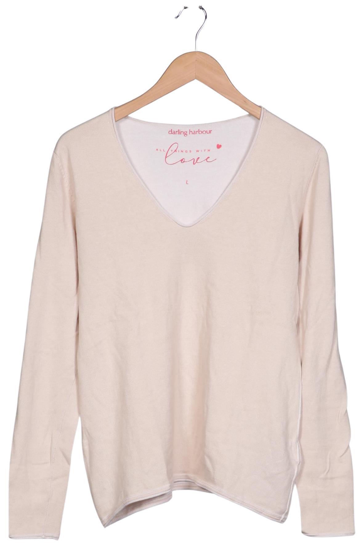 

darling harbour Damen Pullover, beige, Gr. 42