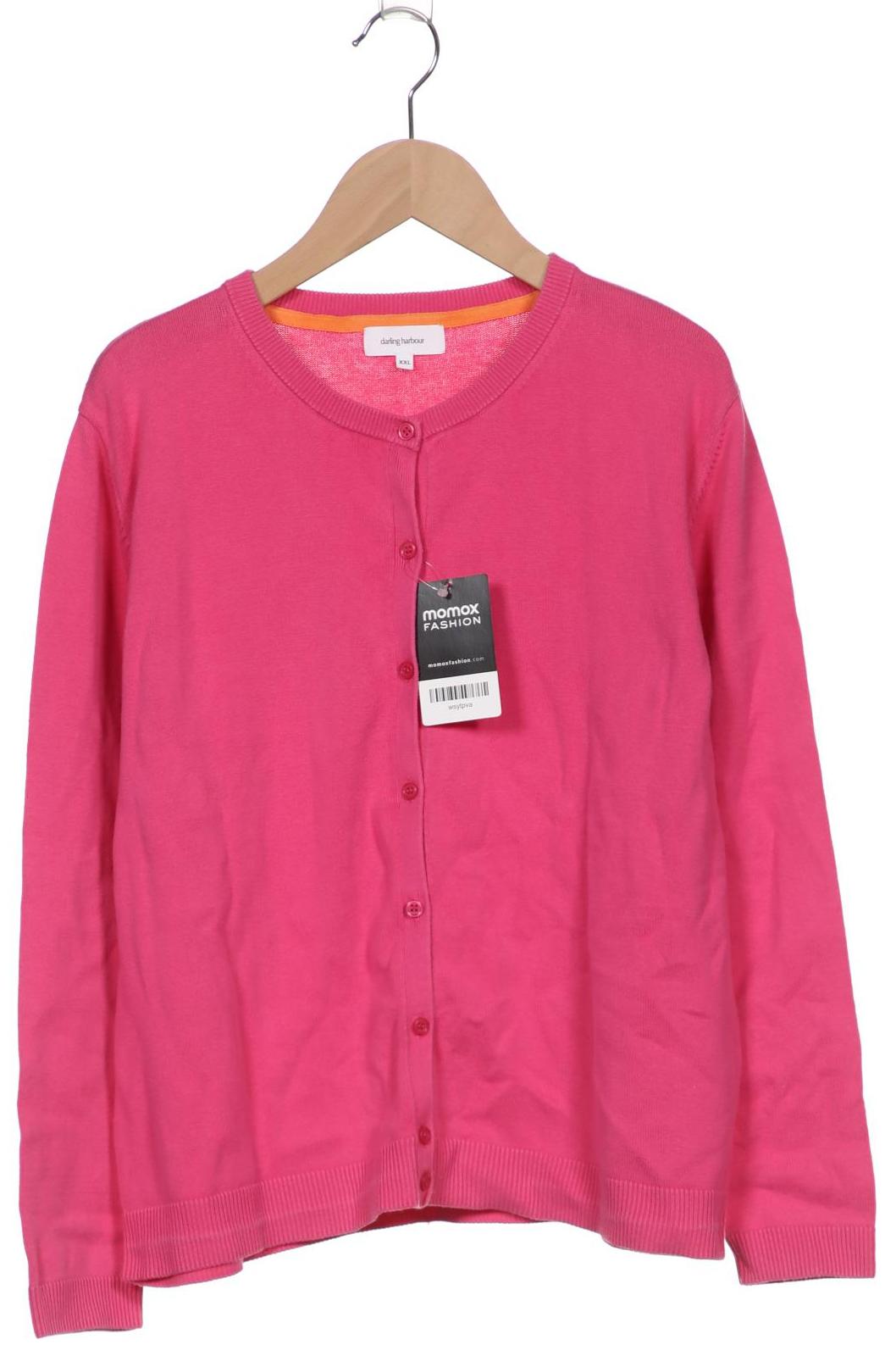 

darling harbour Damen Strickjacke, pink, Gr. 46