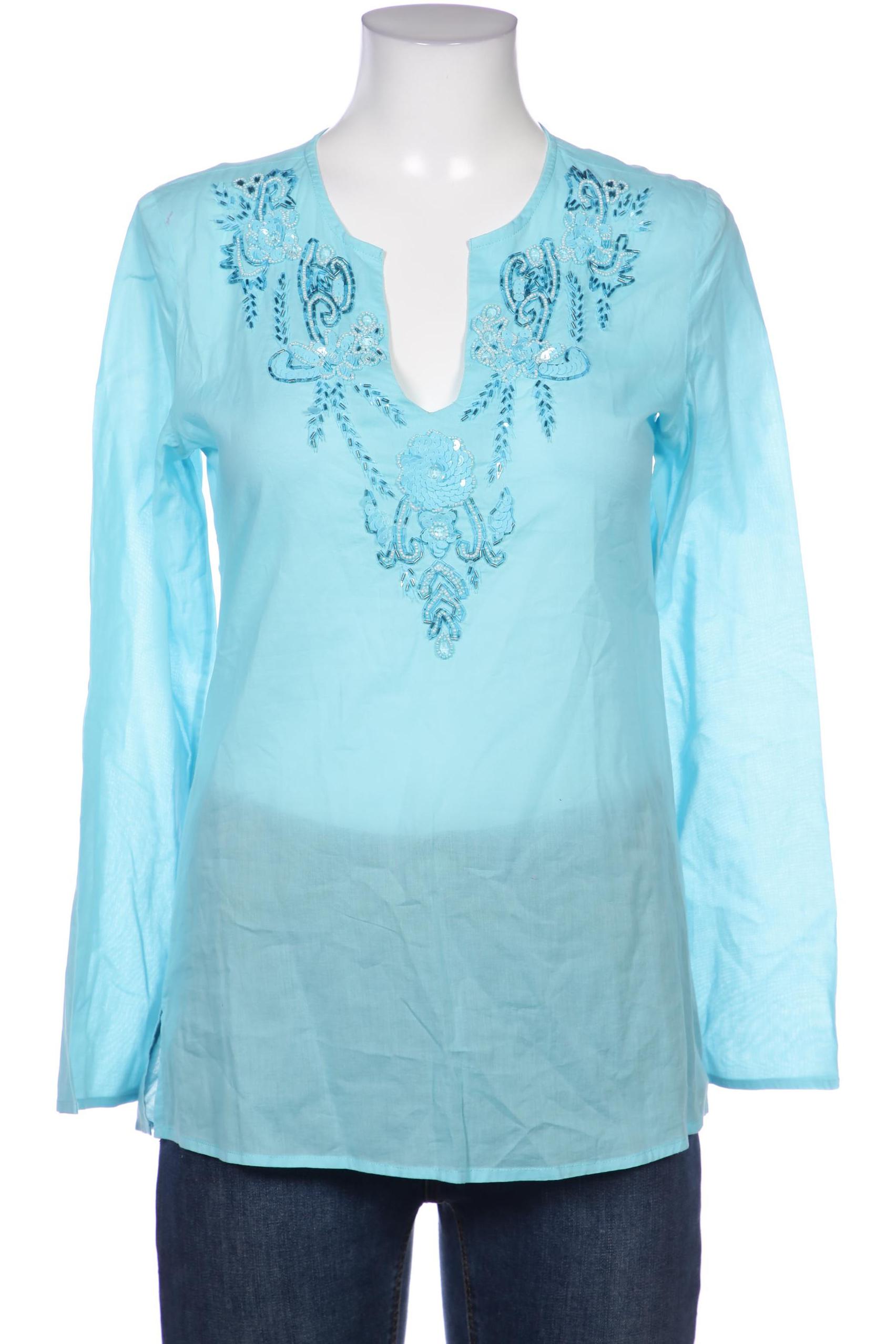

darling harbour Damen Bluse, blau, Gr. 36