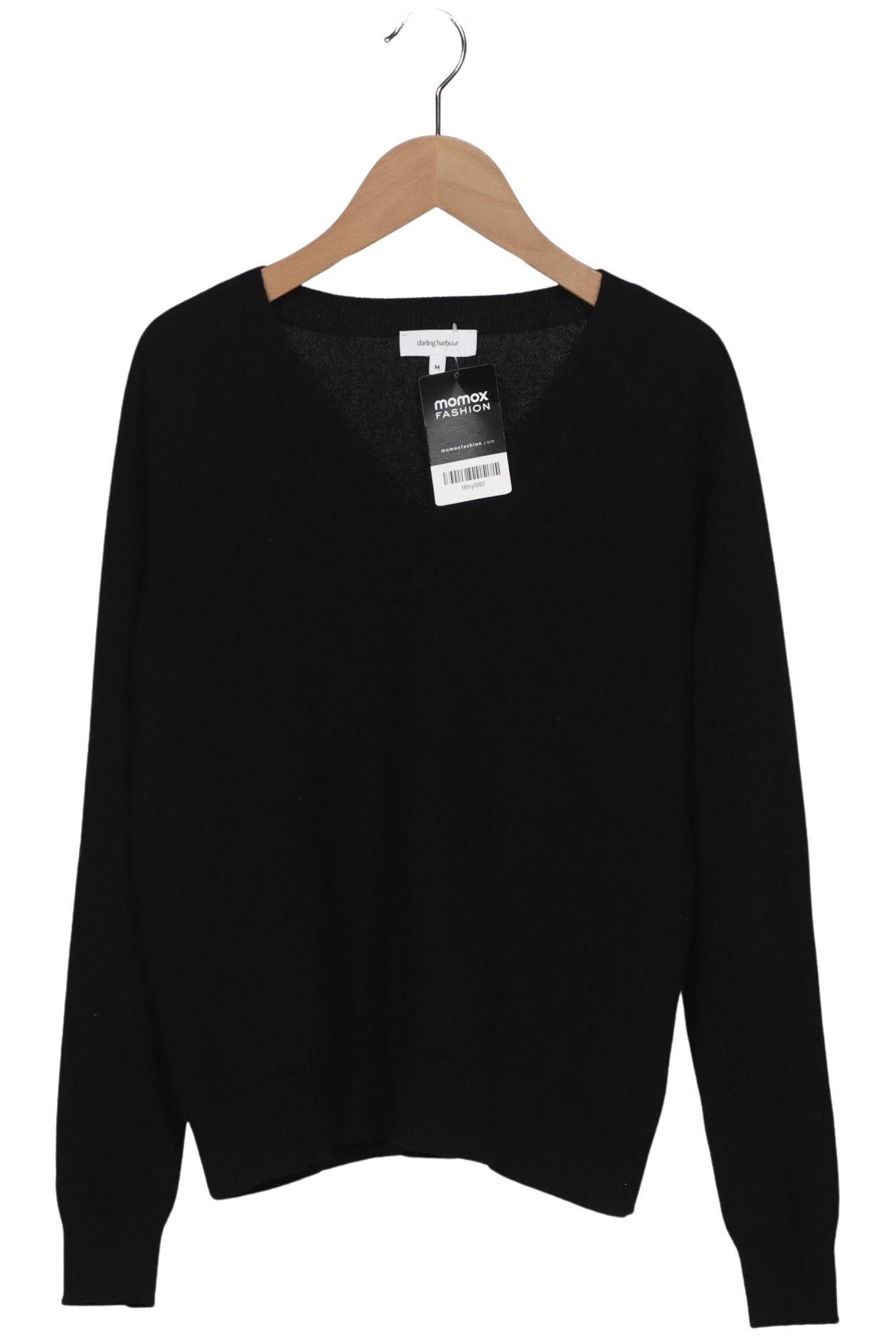 

darling harbour Damen Pullover, schwarz, Gr. 38