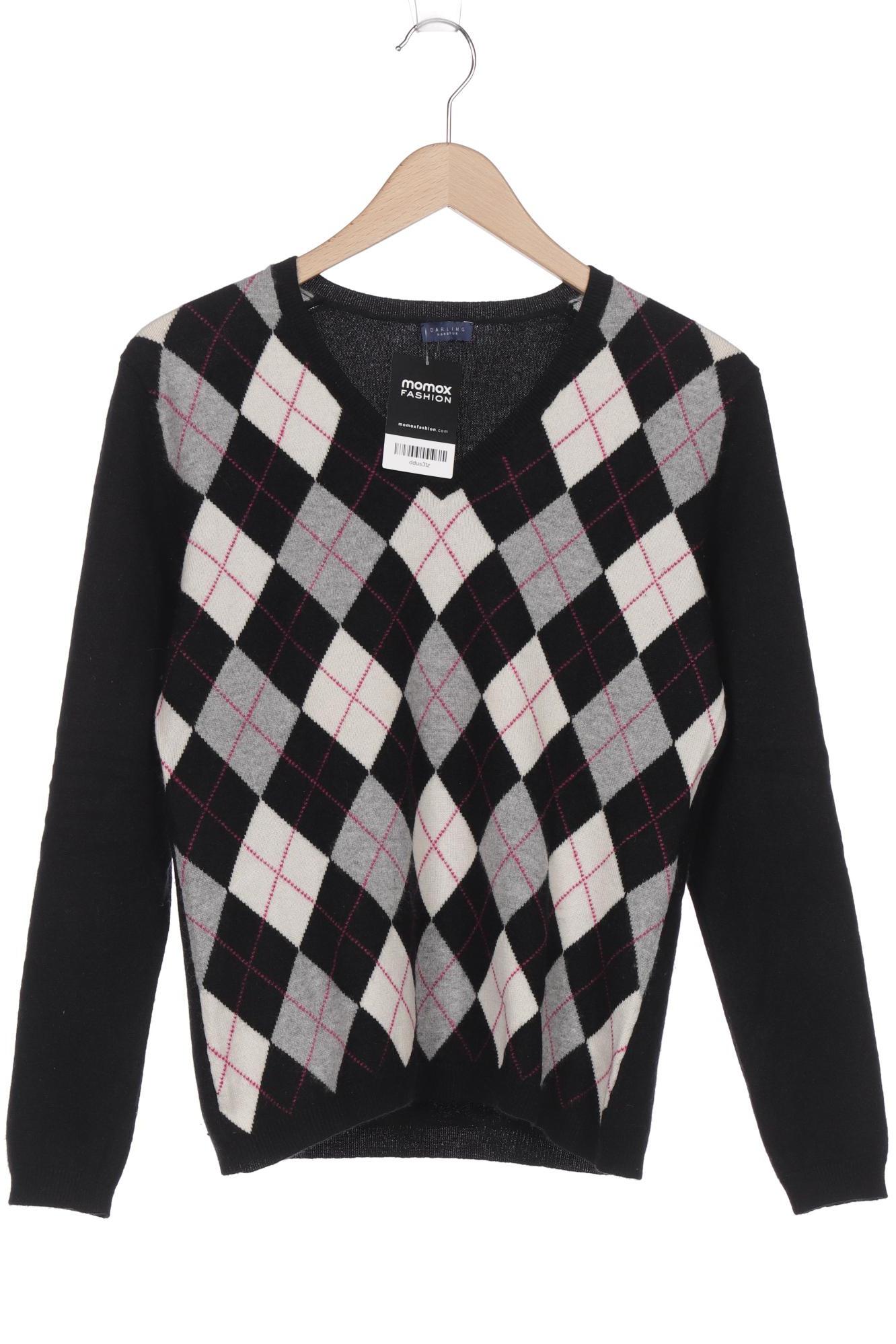 

darling harbour Damen Pullover, schwarz
