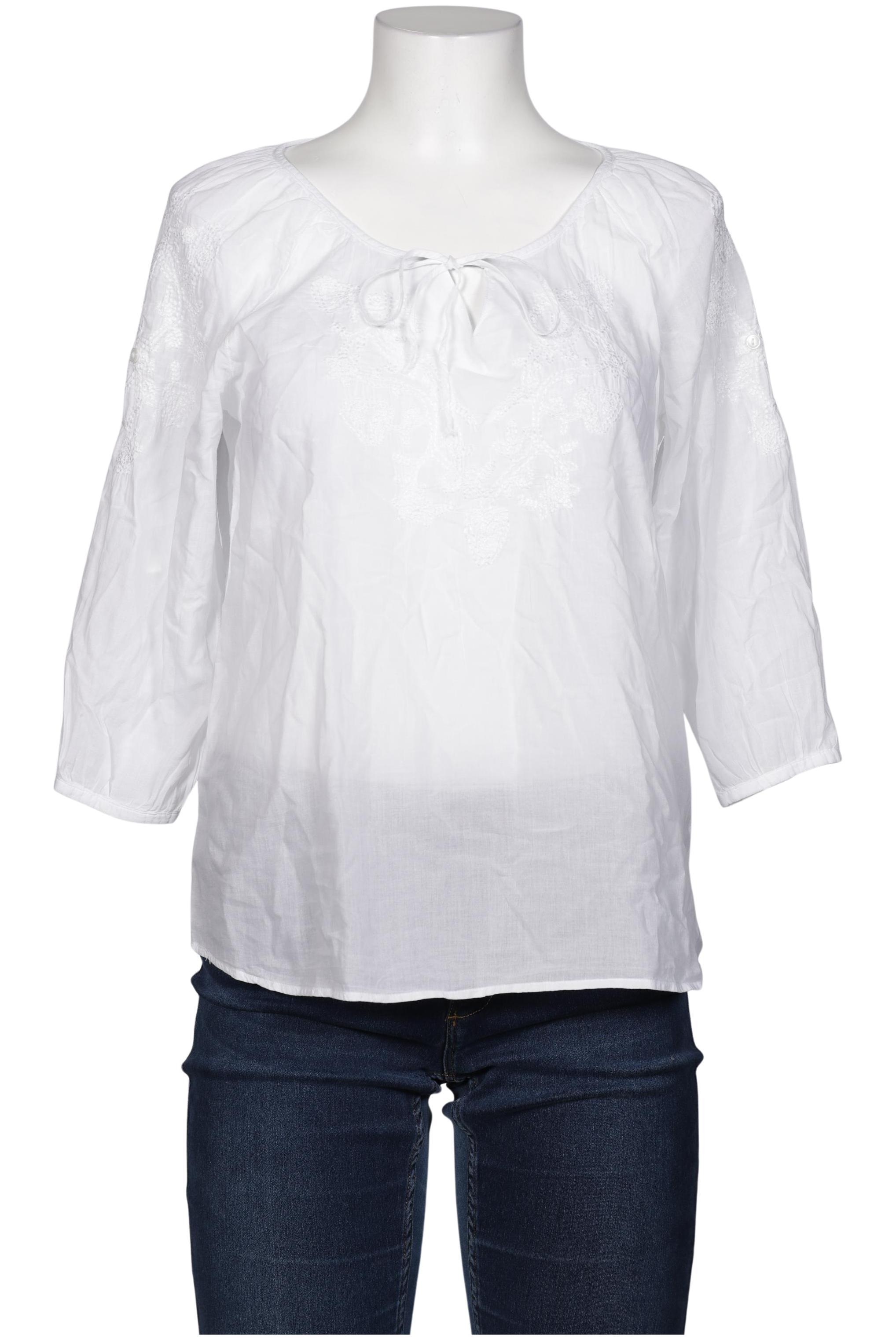 

darling harbour Damen Bluse, weiß, Gr. 42