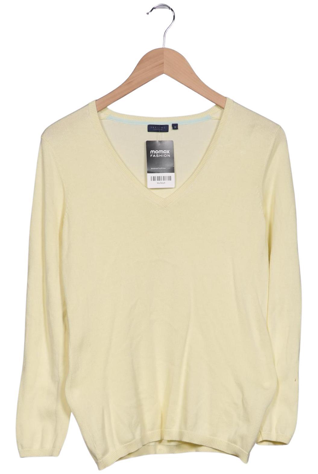 

darling harbour Damen Pullover, gelb, Gr. 38