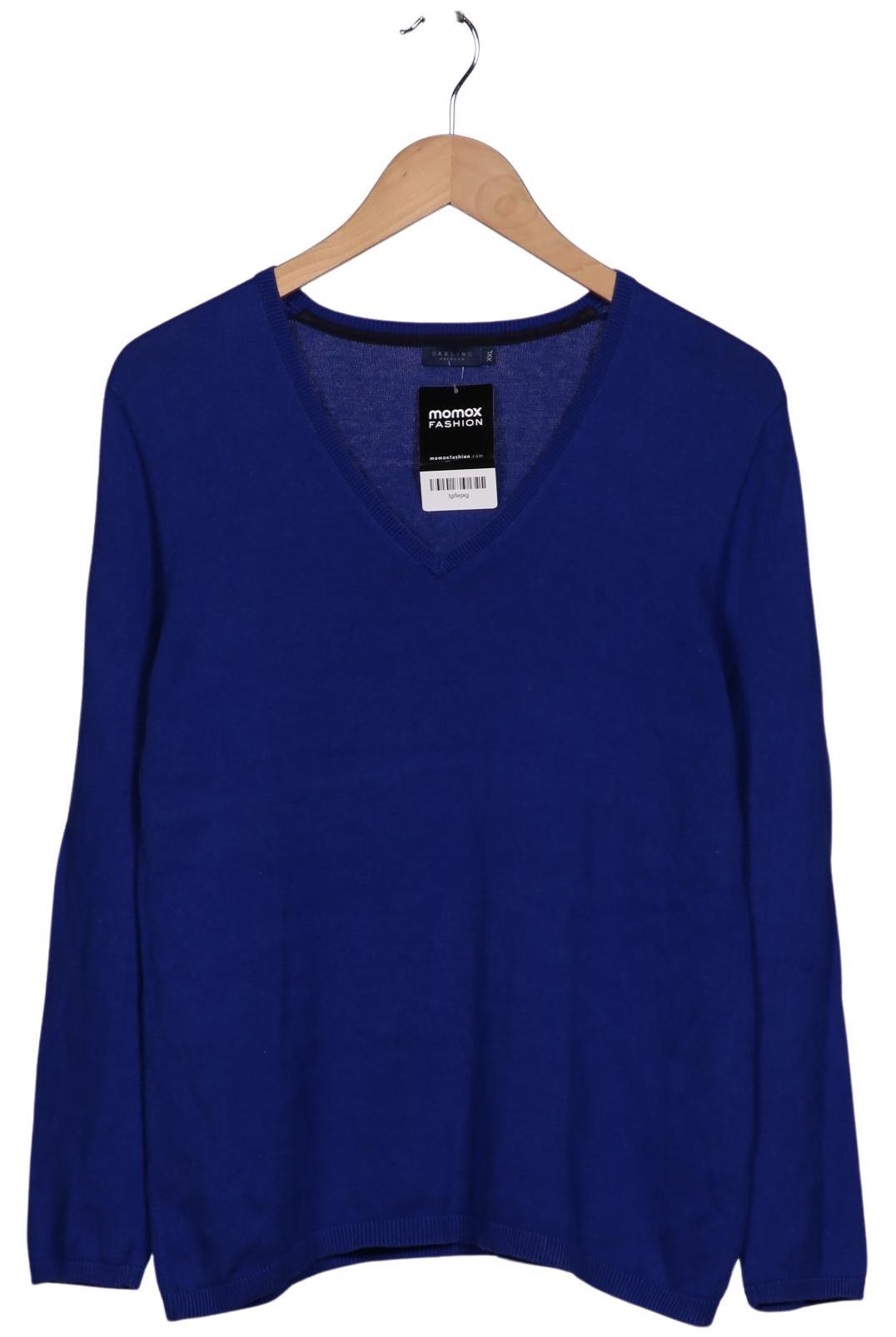 

darling harbour Damen Pullover, blau, Gr. 46